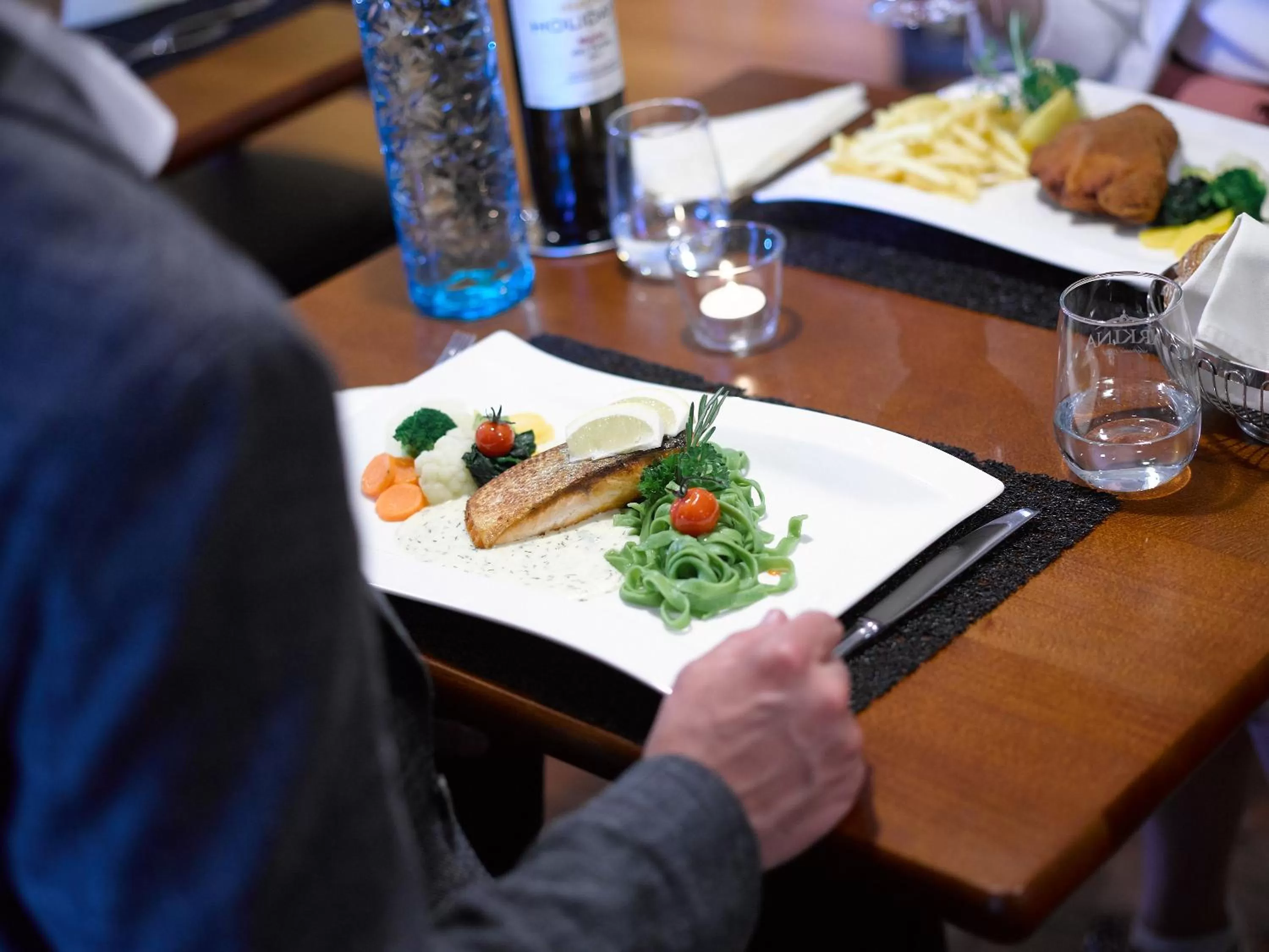 Dinner in Hotel Holiday Thun