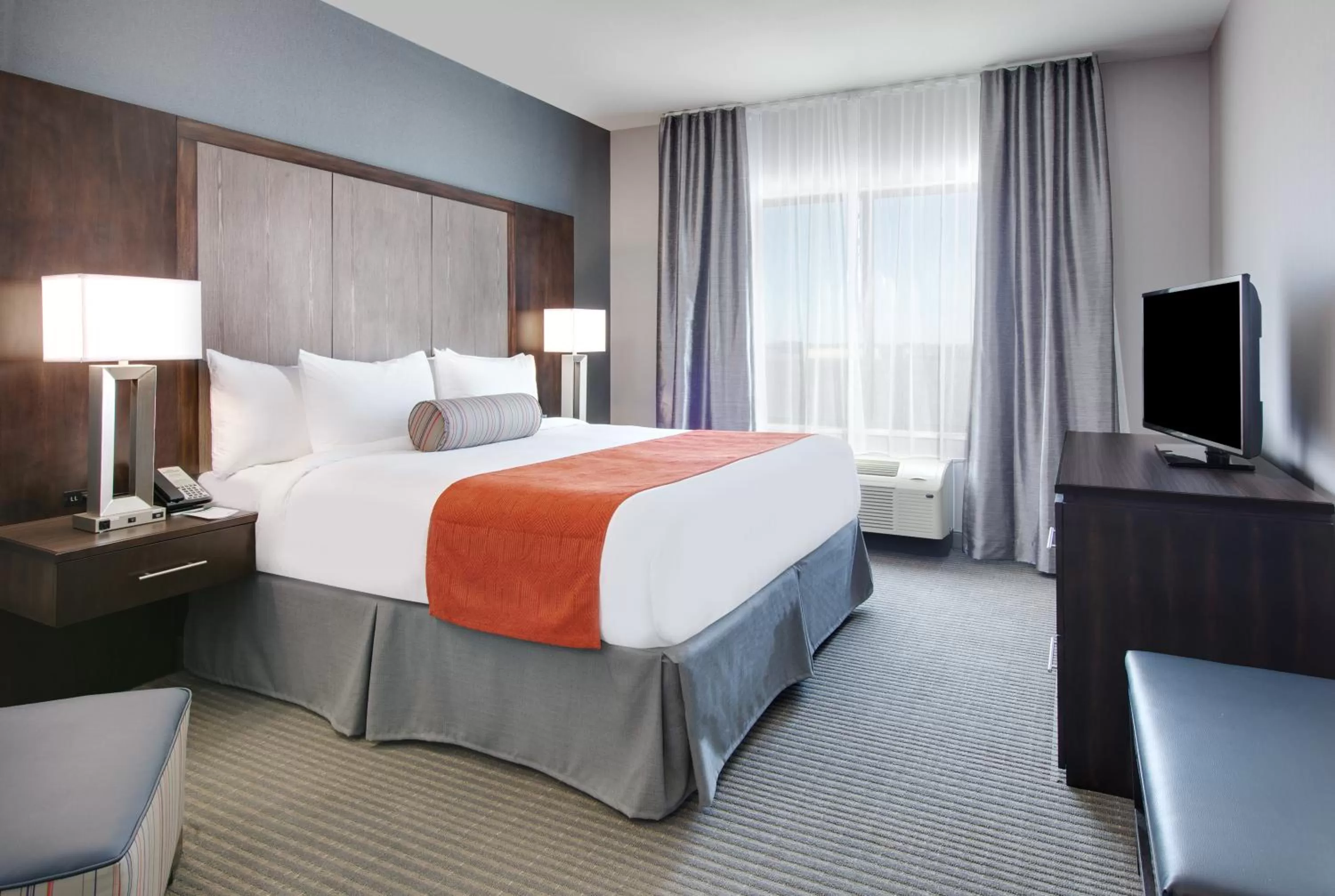 King Room with Roll-In Shower - Mobility/Hearing Accessible - Non-Smoking in Wingate by Wyndham San Angelo