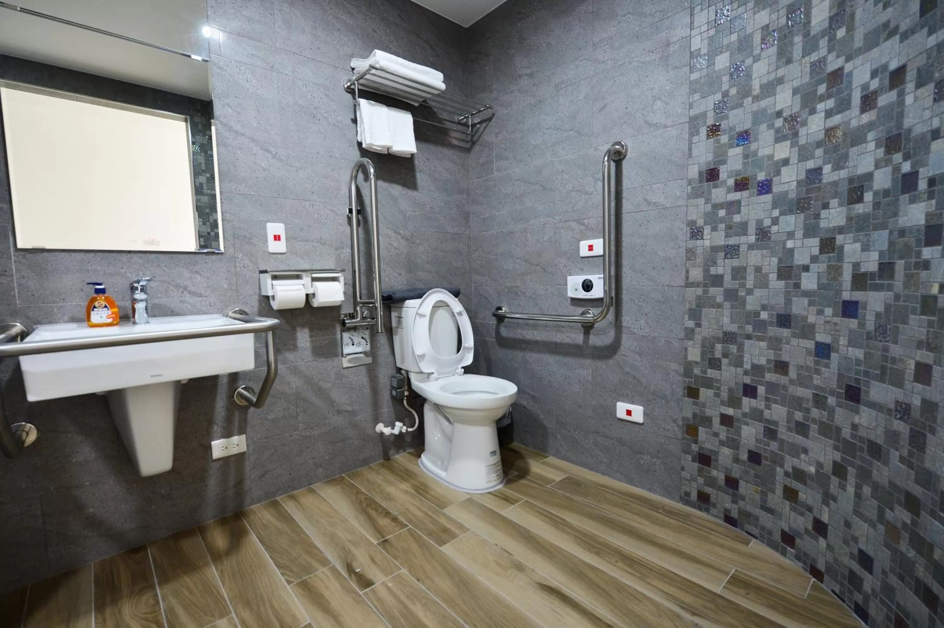Facility for disabled guests in Sky Square Business Travel