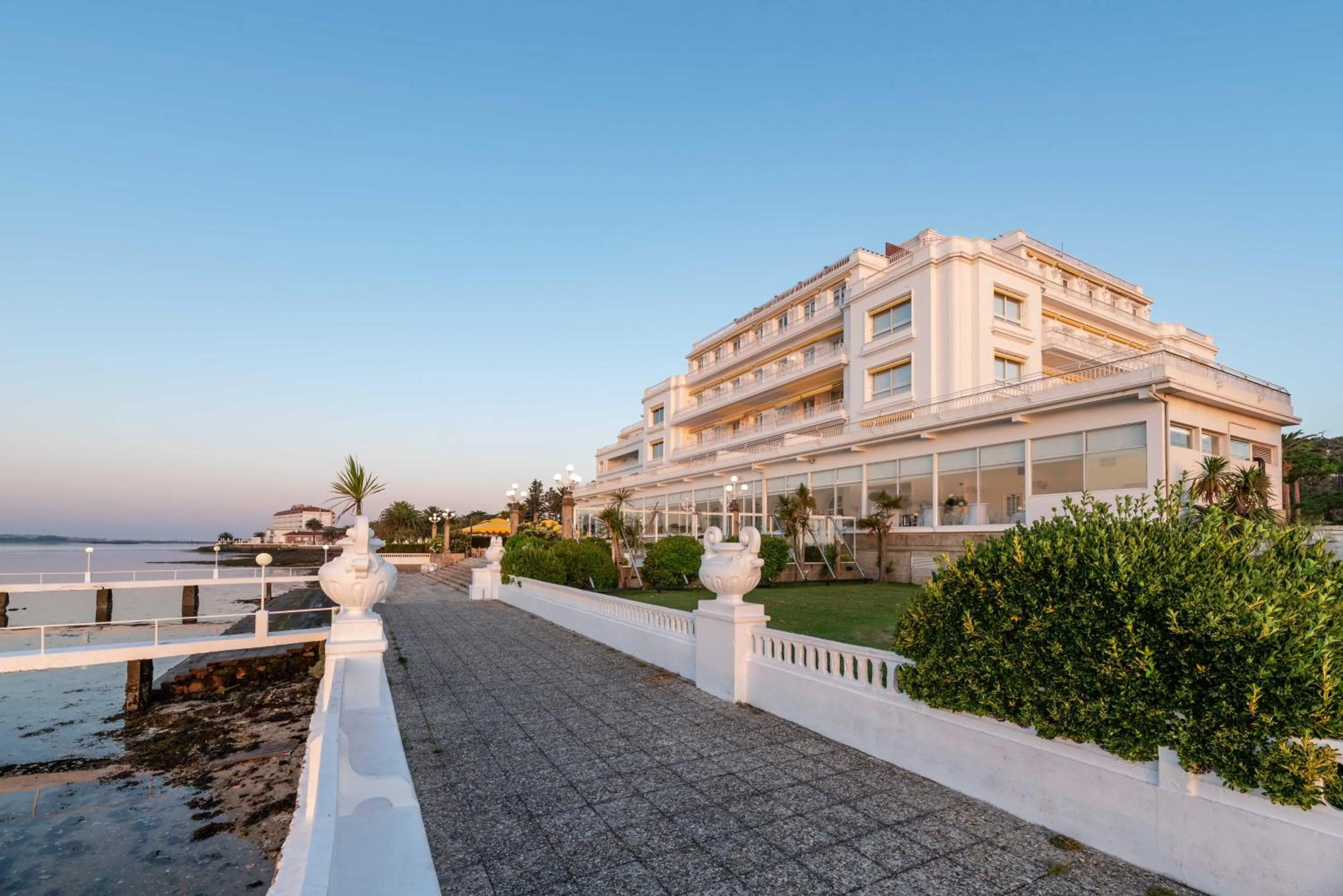 Property building in Eurostars Gran Hotel La Toja