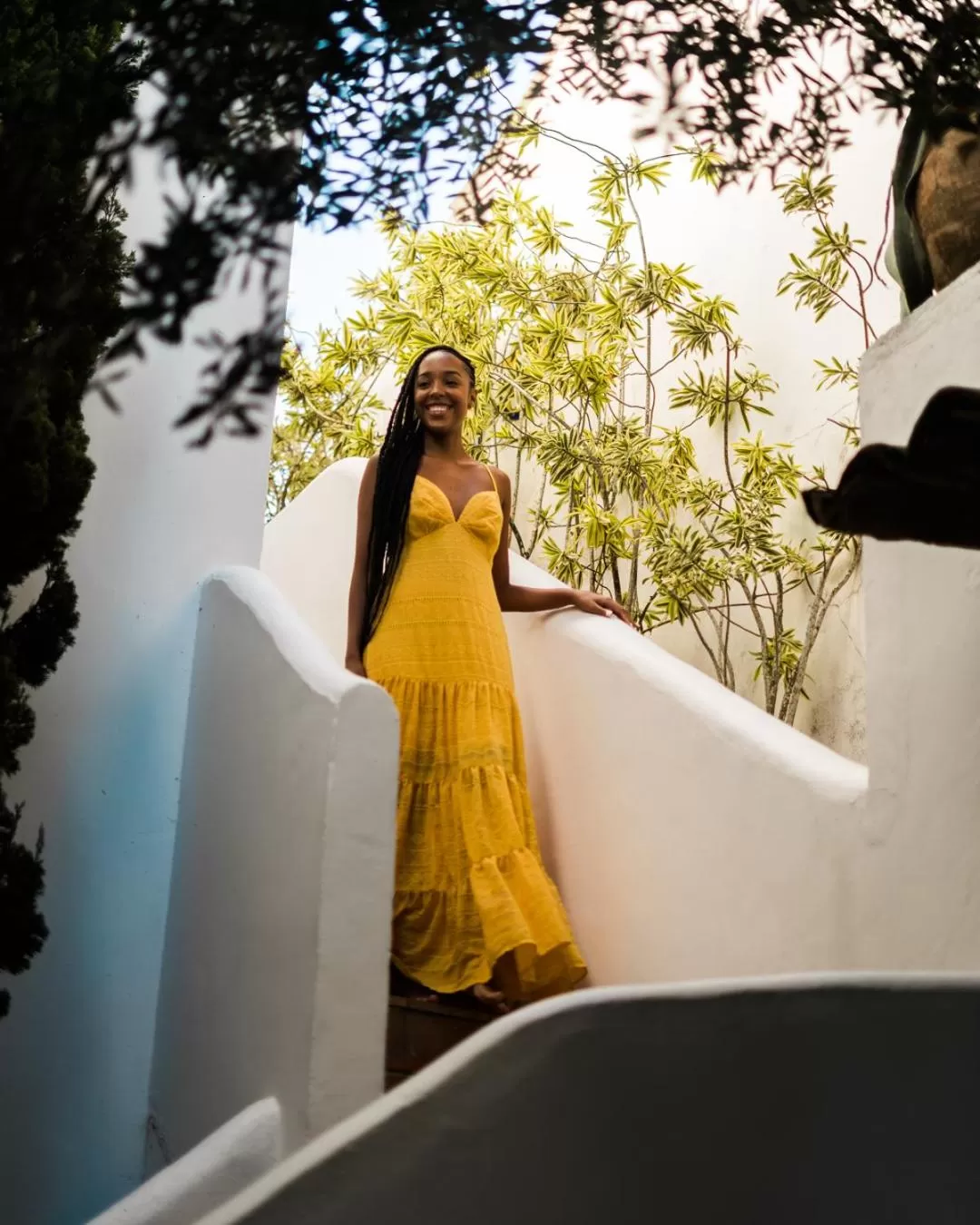 Inner courtyard view in Vila da Santa Hotel Boutique & Spa