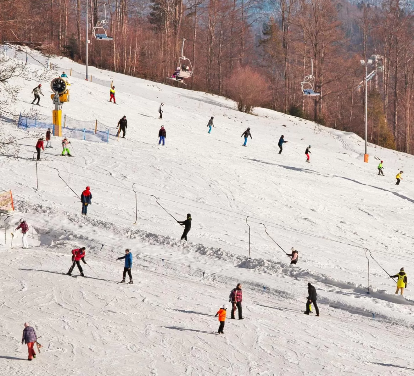 Area and facilities in Dom Wczasowy Beskidy