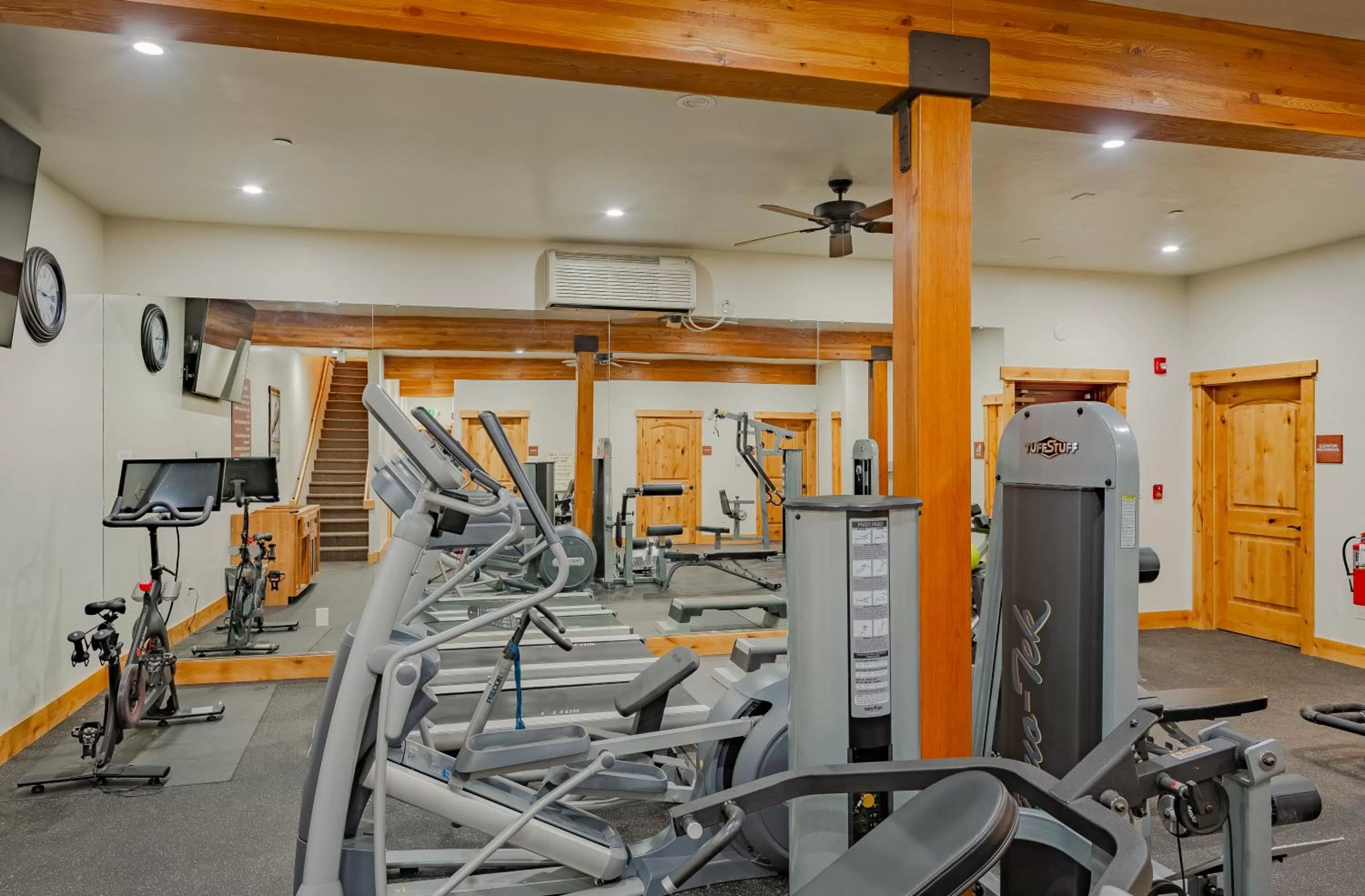 Fitness centre/facilities in Cowboy Village Resort