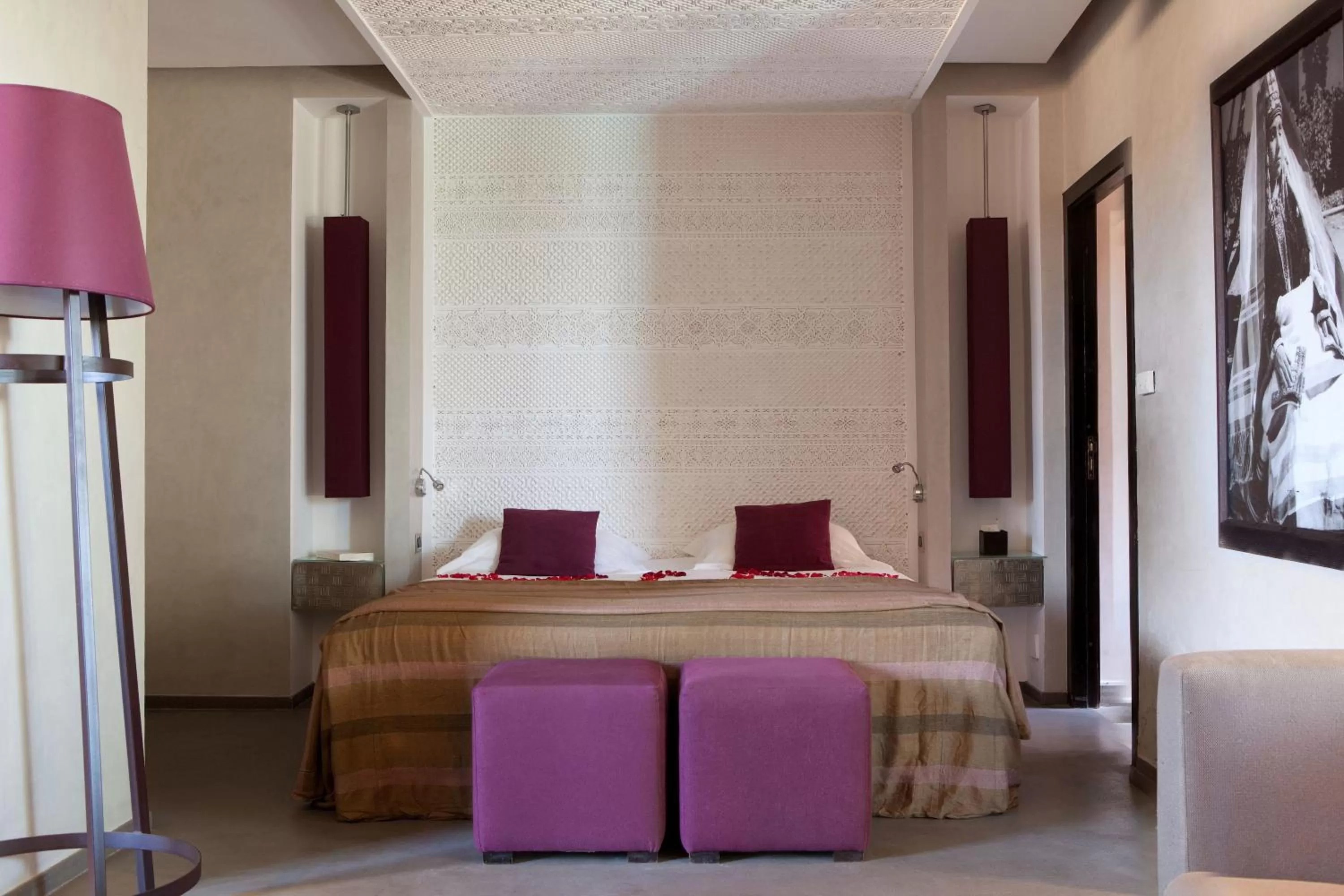 Bed in Les Jardins De La Koutoubia