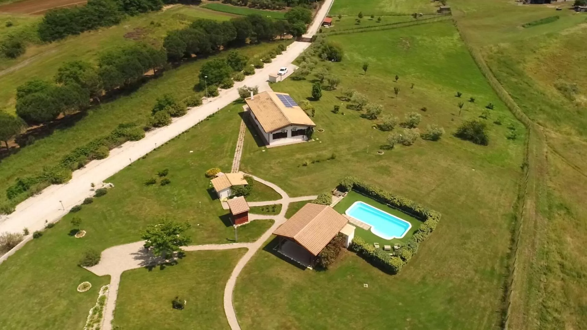 Bird's eye view in La collina delle fonti