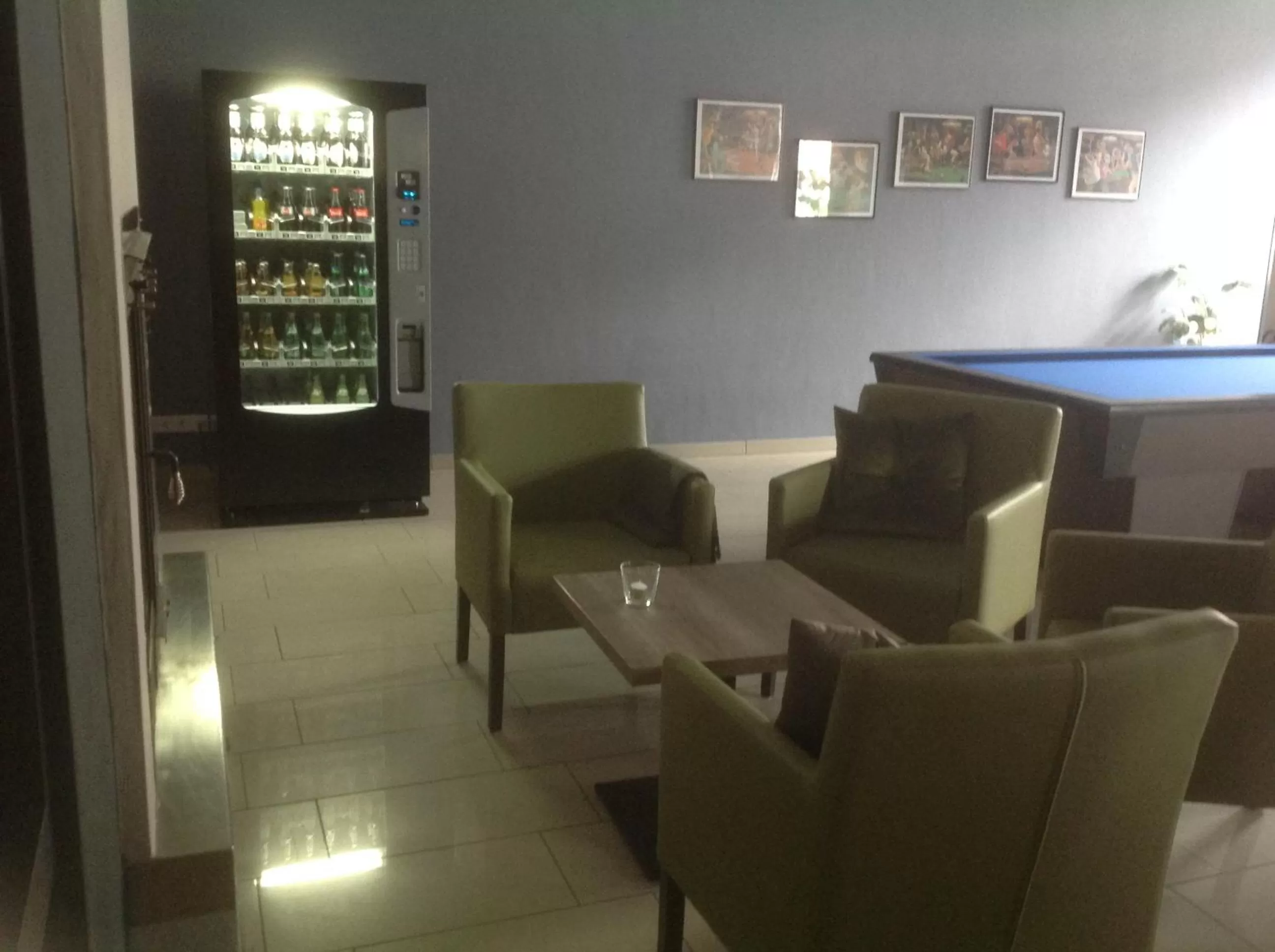 Communal lounge/ TV room in Hotel Restaurant Fritz