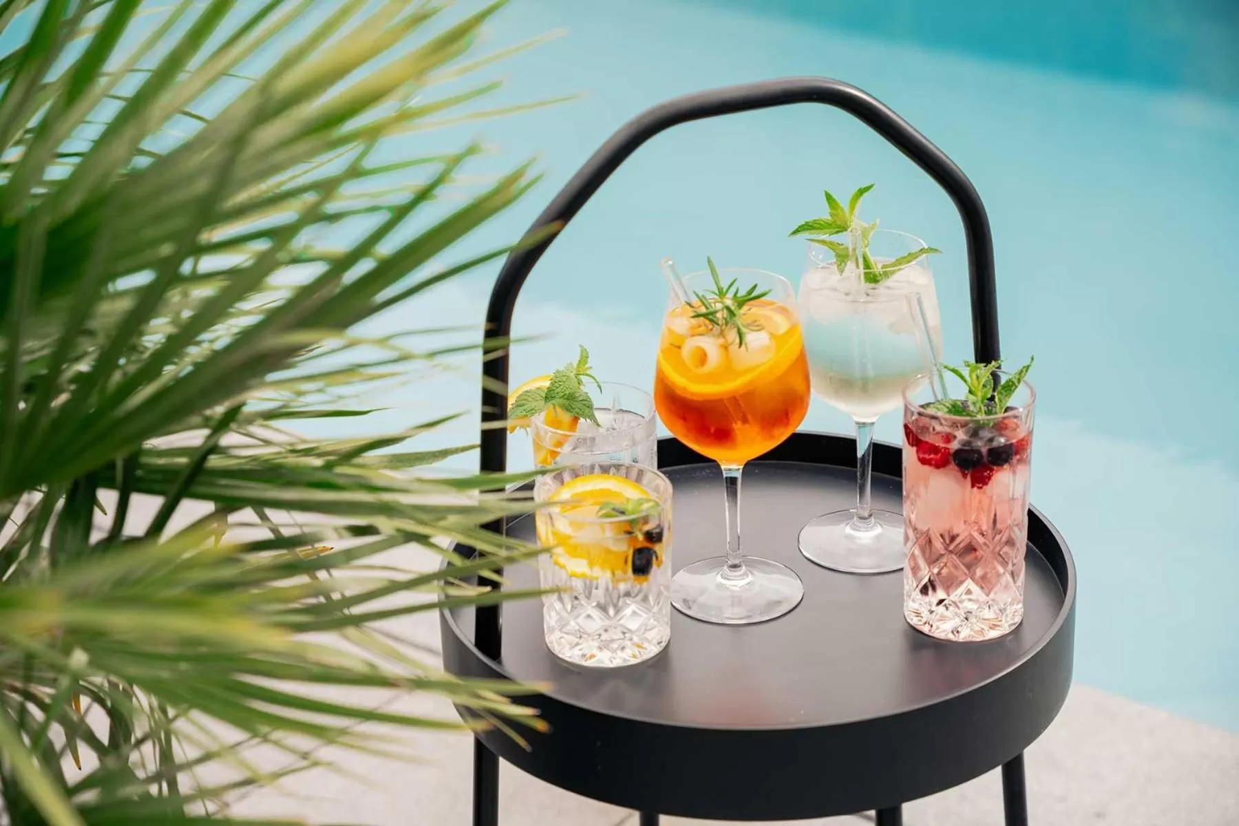 Swimming pool in Hotel Park Cafe Reichl