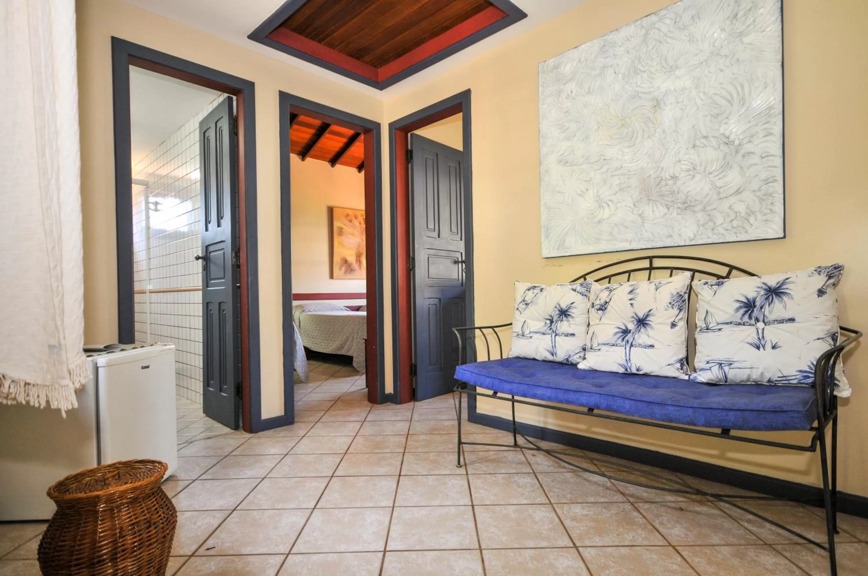 Bed in Aguabúzios Hotel