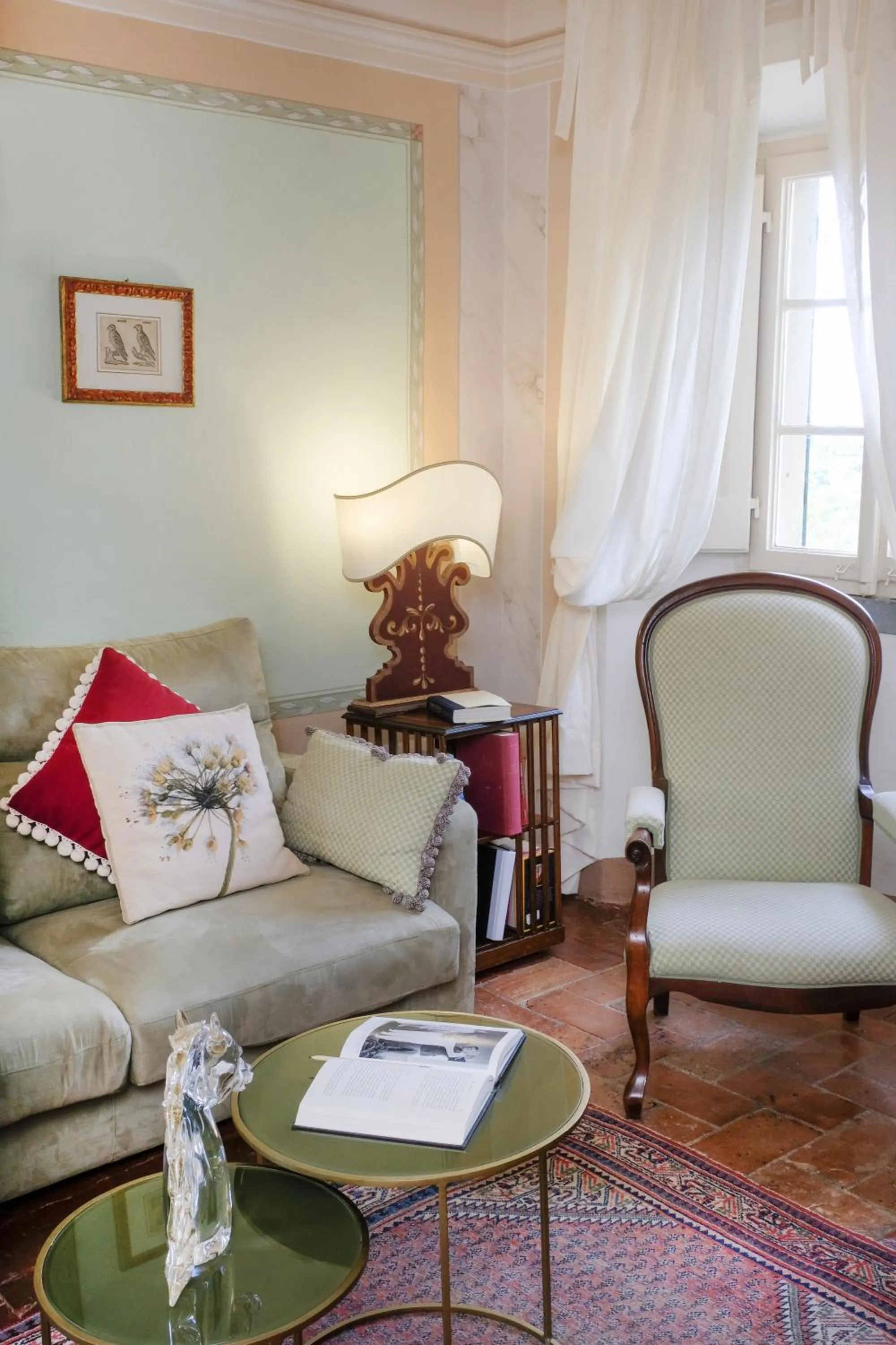 Seating area in Il Falconiere Relais & Spa