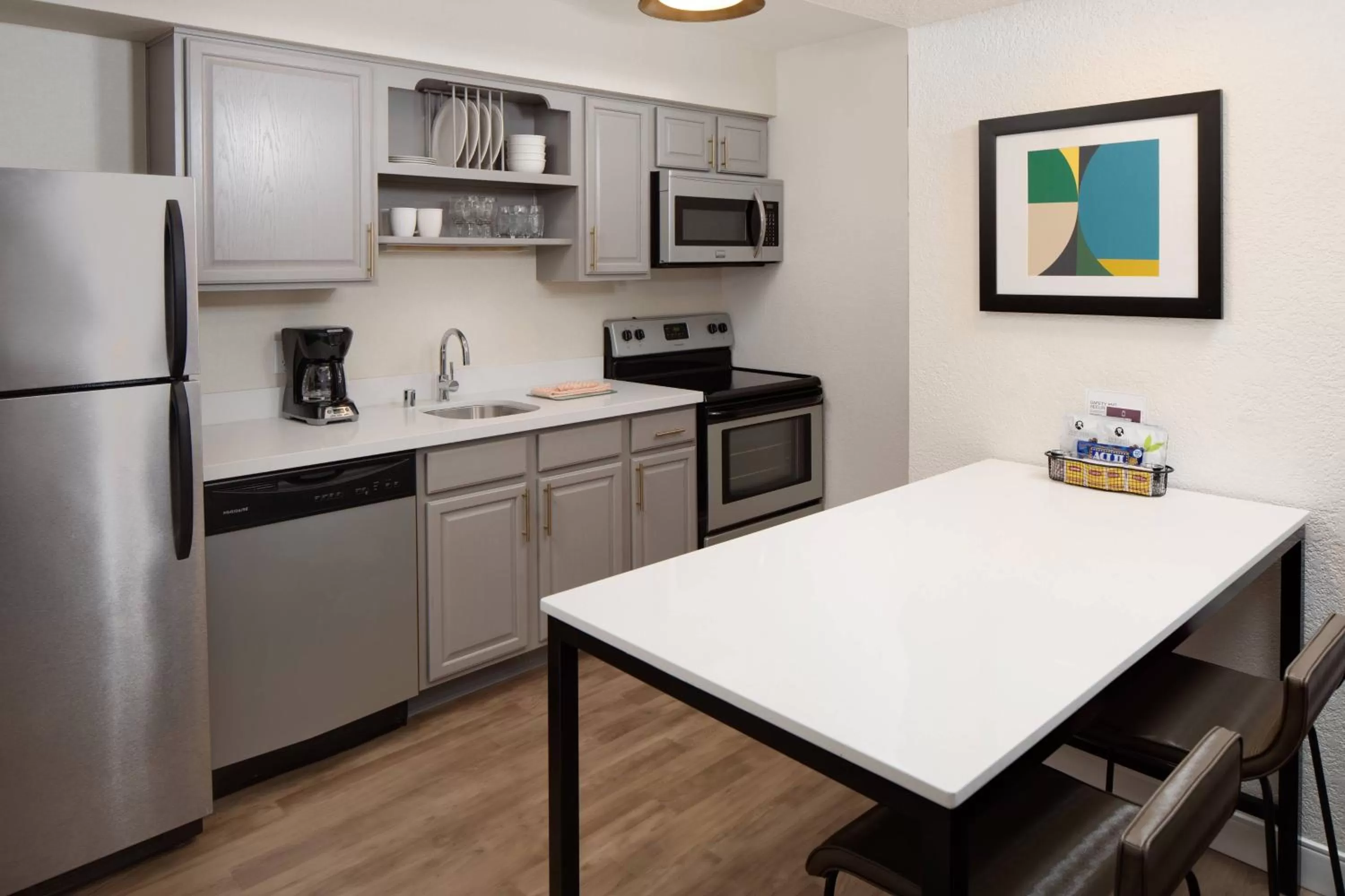 Kitchen or kitchenette in Residence Inn Sunnyvale Silicon Valley I