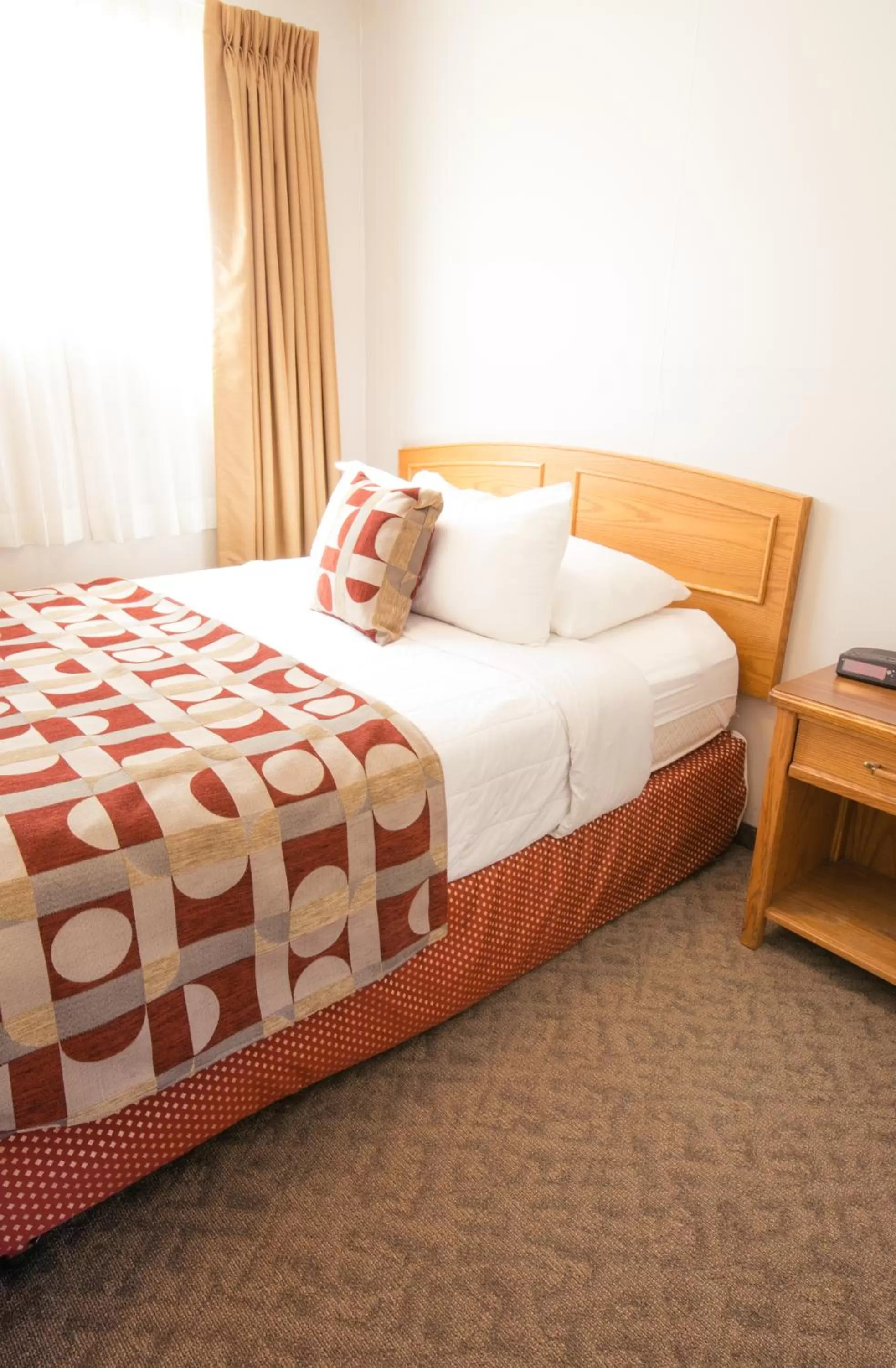 Bed in Crystal Springs Lodge