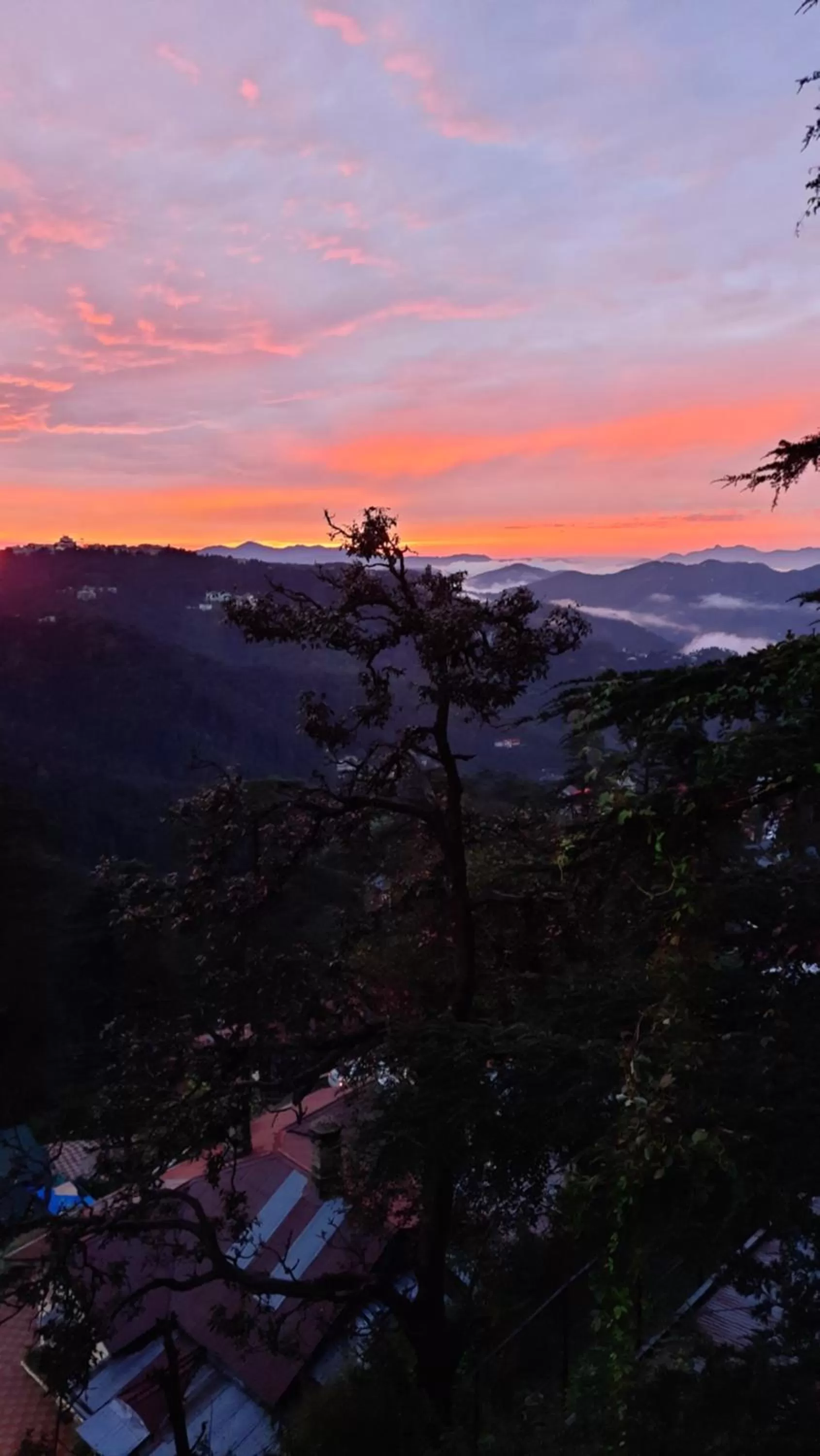 Sunset in Hotel Lords Regency - Connected to Mall Road