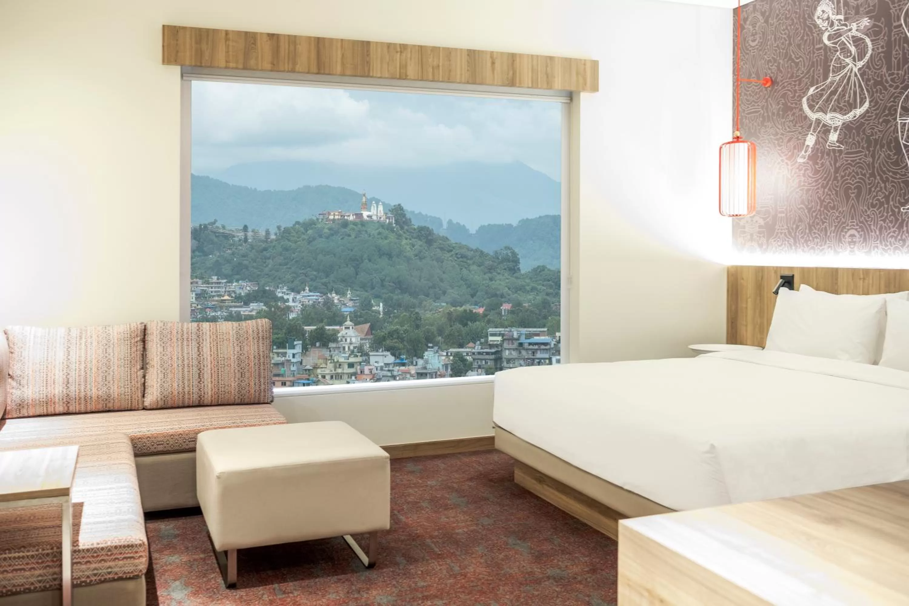 Mountain view, Bed in Hyatt Centric Soalteemode Kathmandu