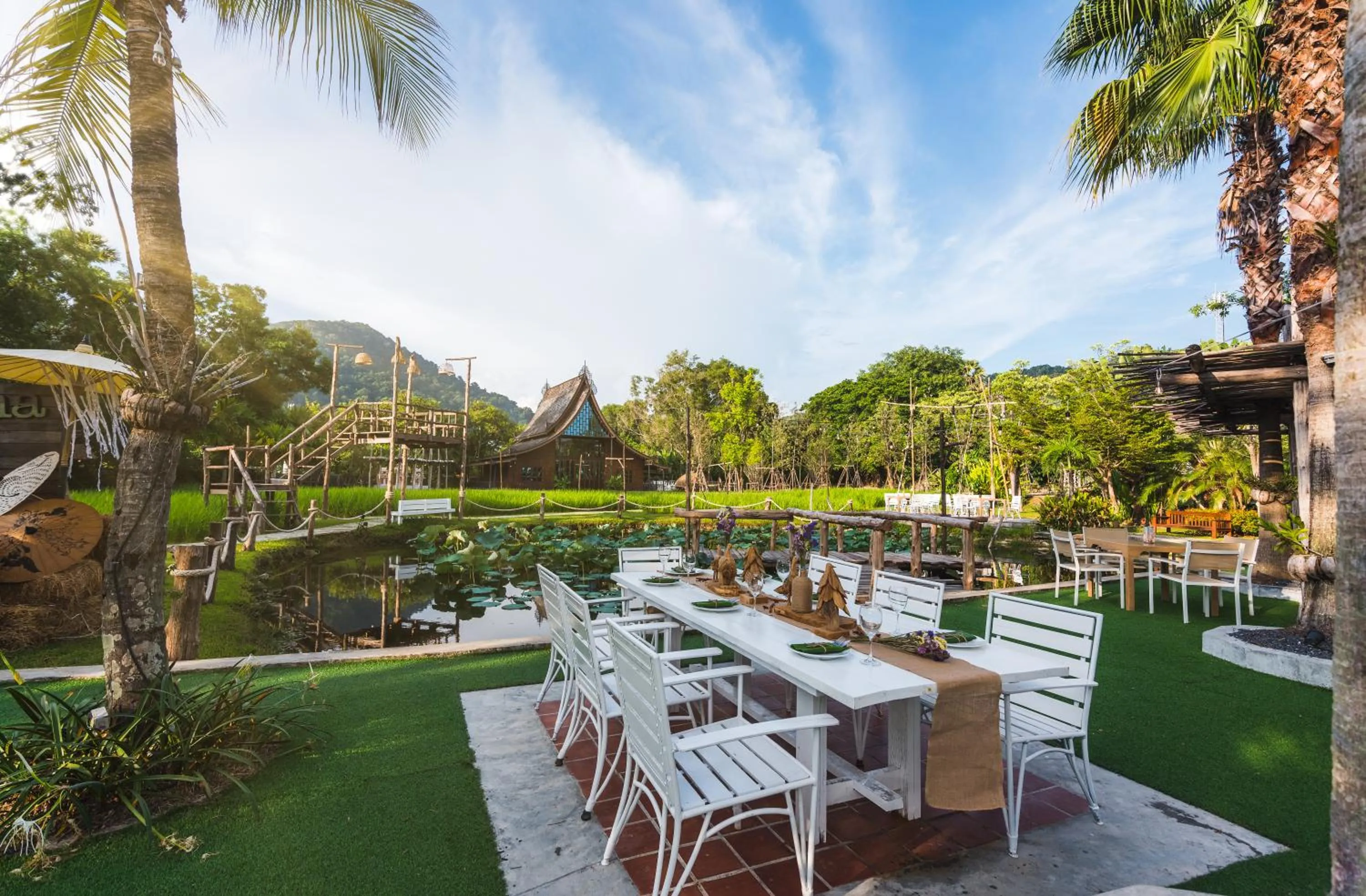 Dining area in Naina Resort & Spa - SHA Extra Plus