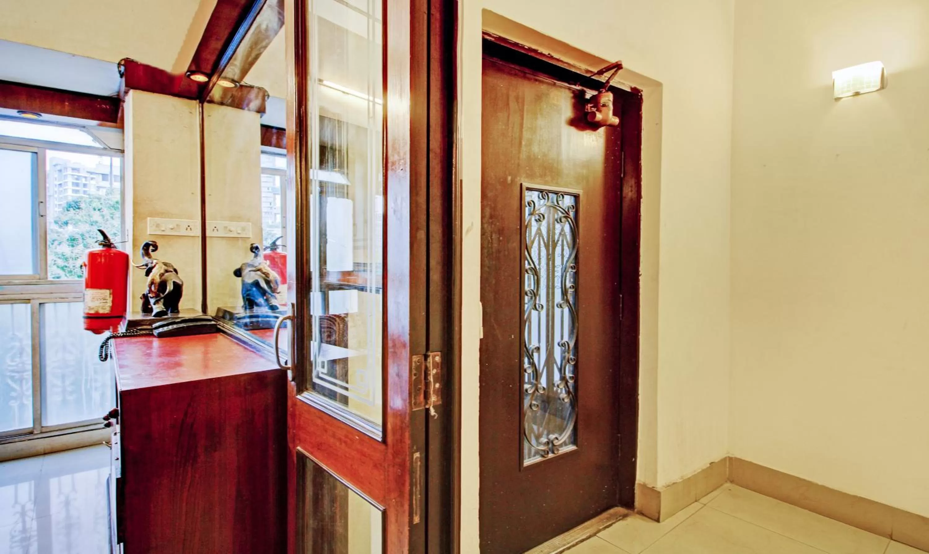 elevator in Treebo Mira Inn, Camac Street