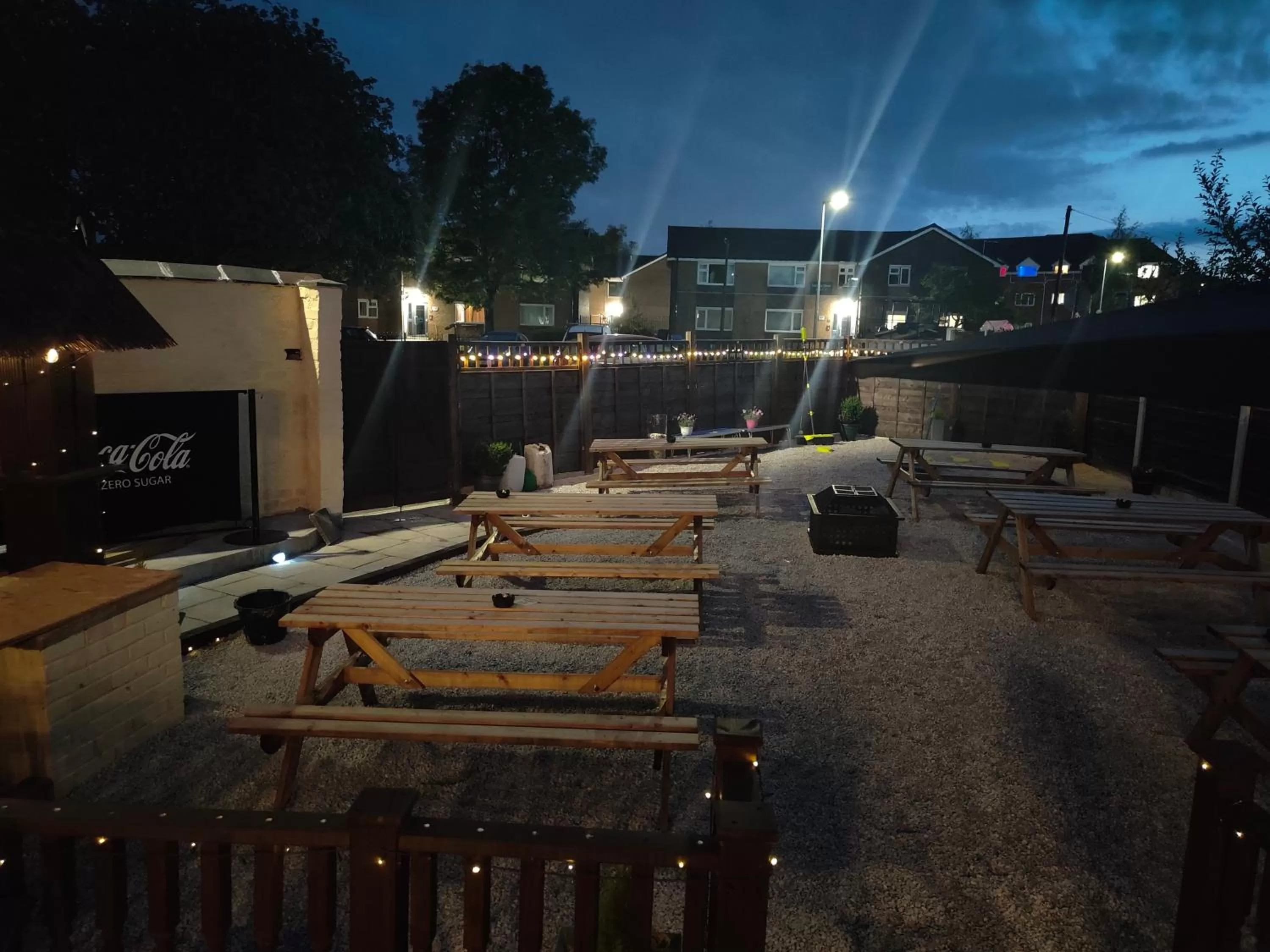 Garden in The Oddfellows Arms