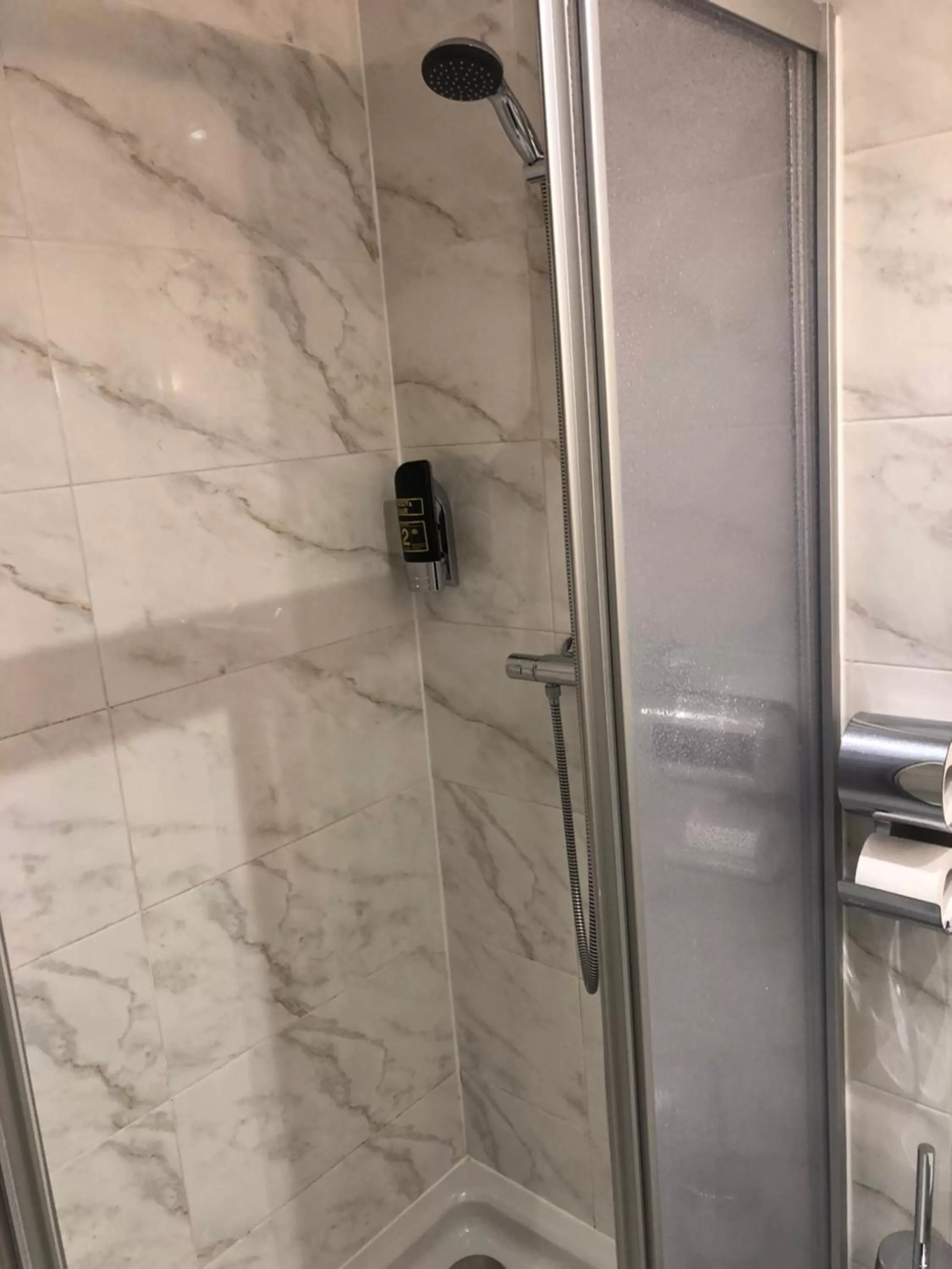 Shower in Hotel König