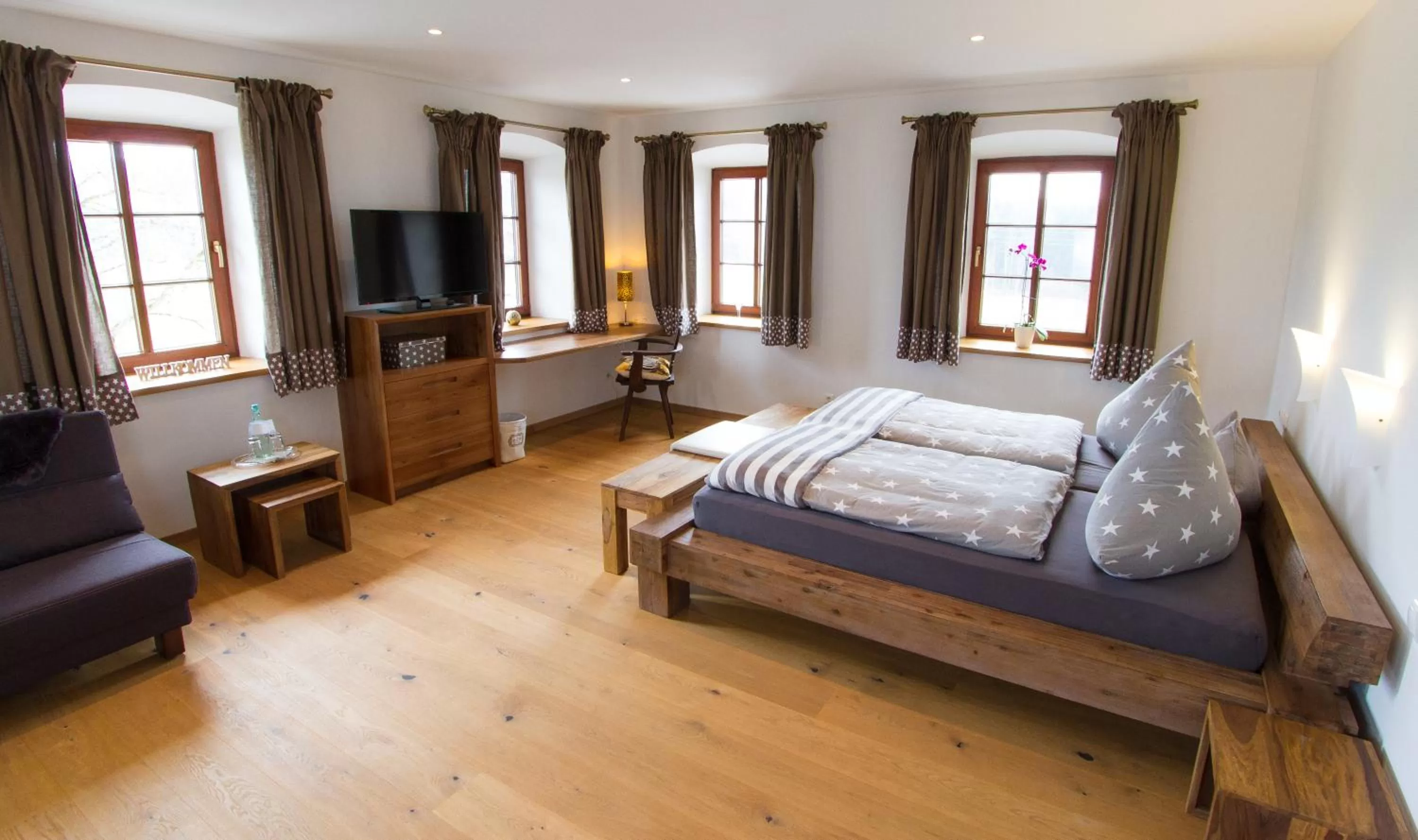 Photo of the whole room, Bed in Hotel Alpenblick