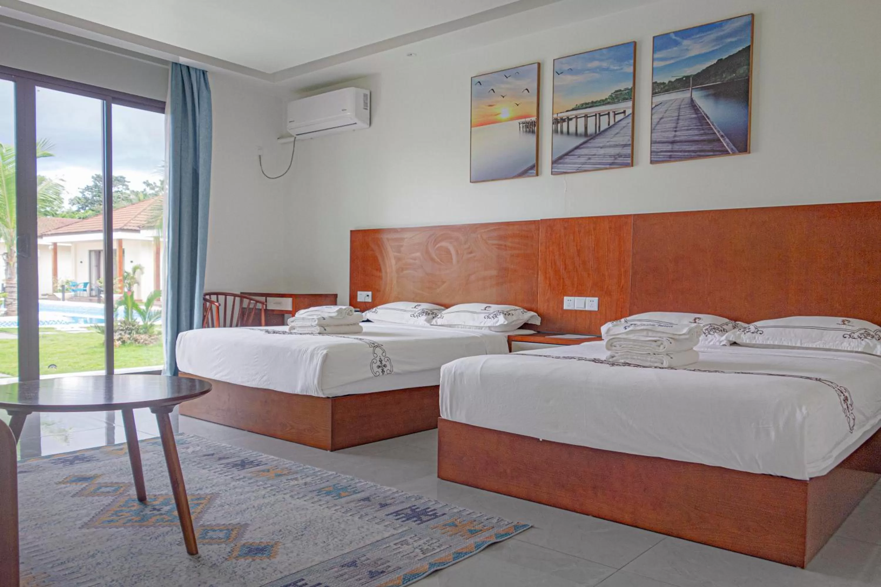 Bedroom, Bed in Amphitrite Resort