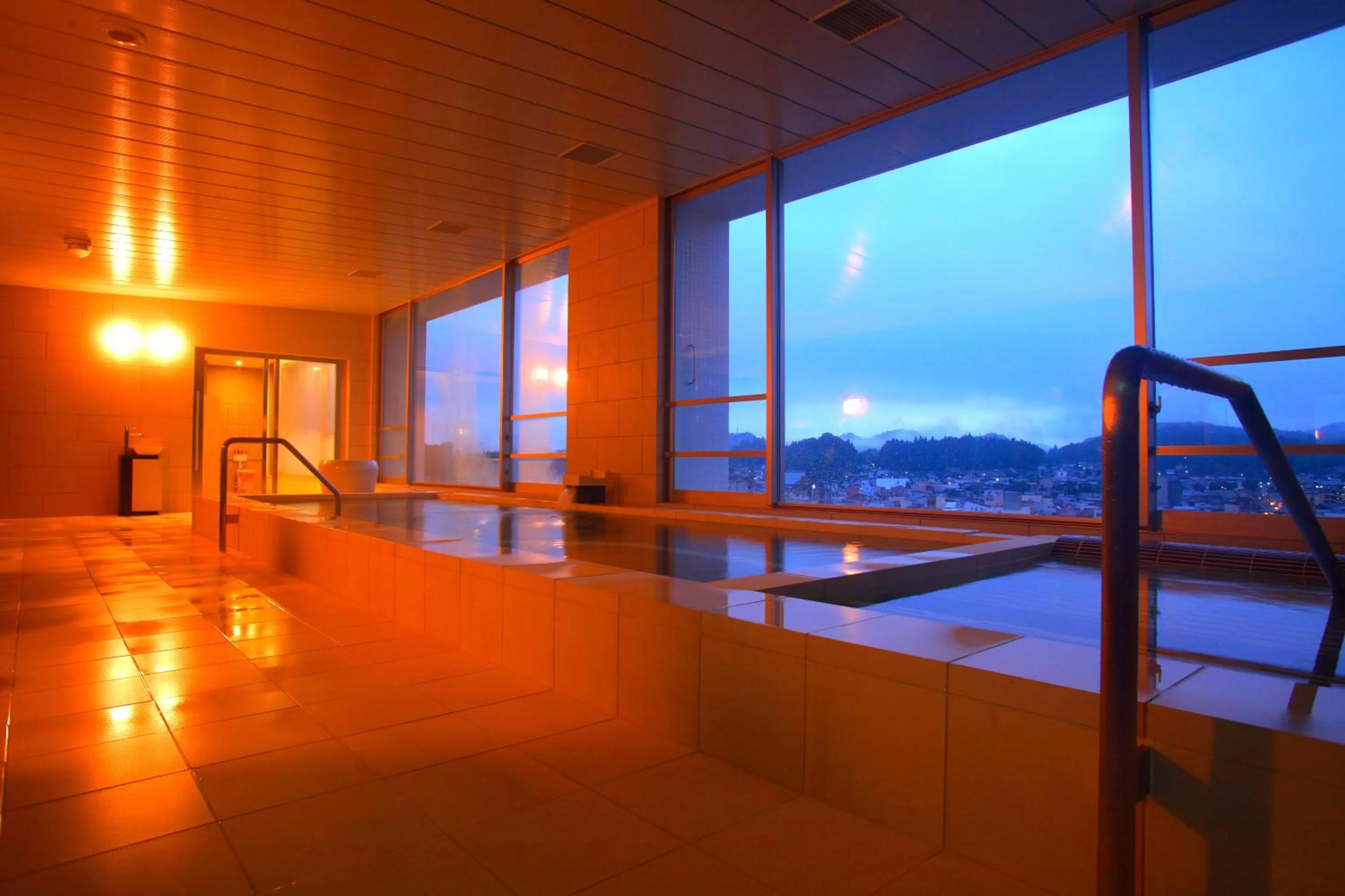 Hot Spring Bath in Spa Hotel Alpina Hida Takayama