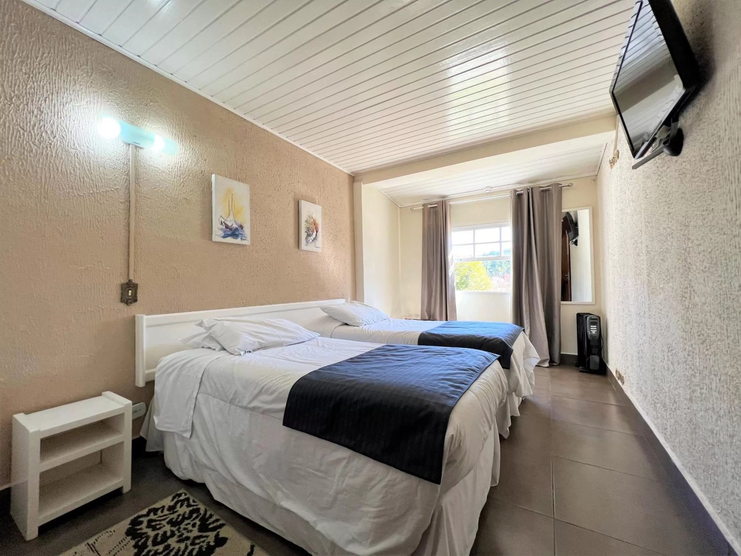 Bed in Hotel Solar da Montanha