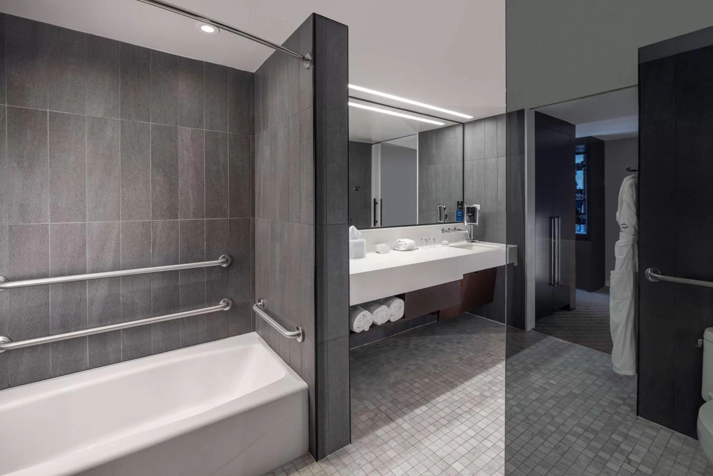 Bathroom in The Statler Dallas, Curio Collection By Hilton