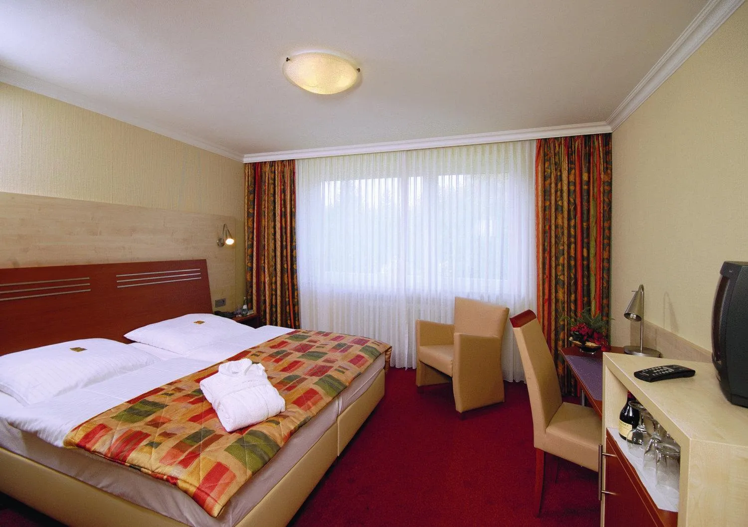 Photo of the whole room, Bed in Garten-Hotel Ponick