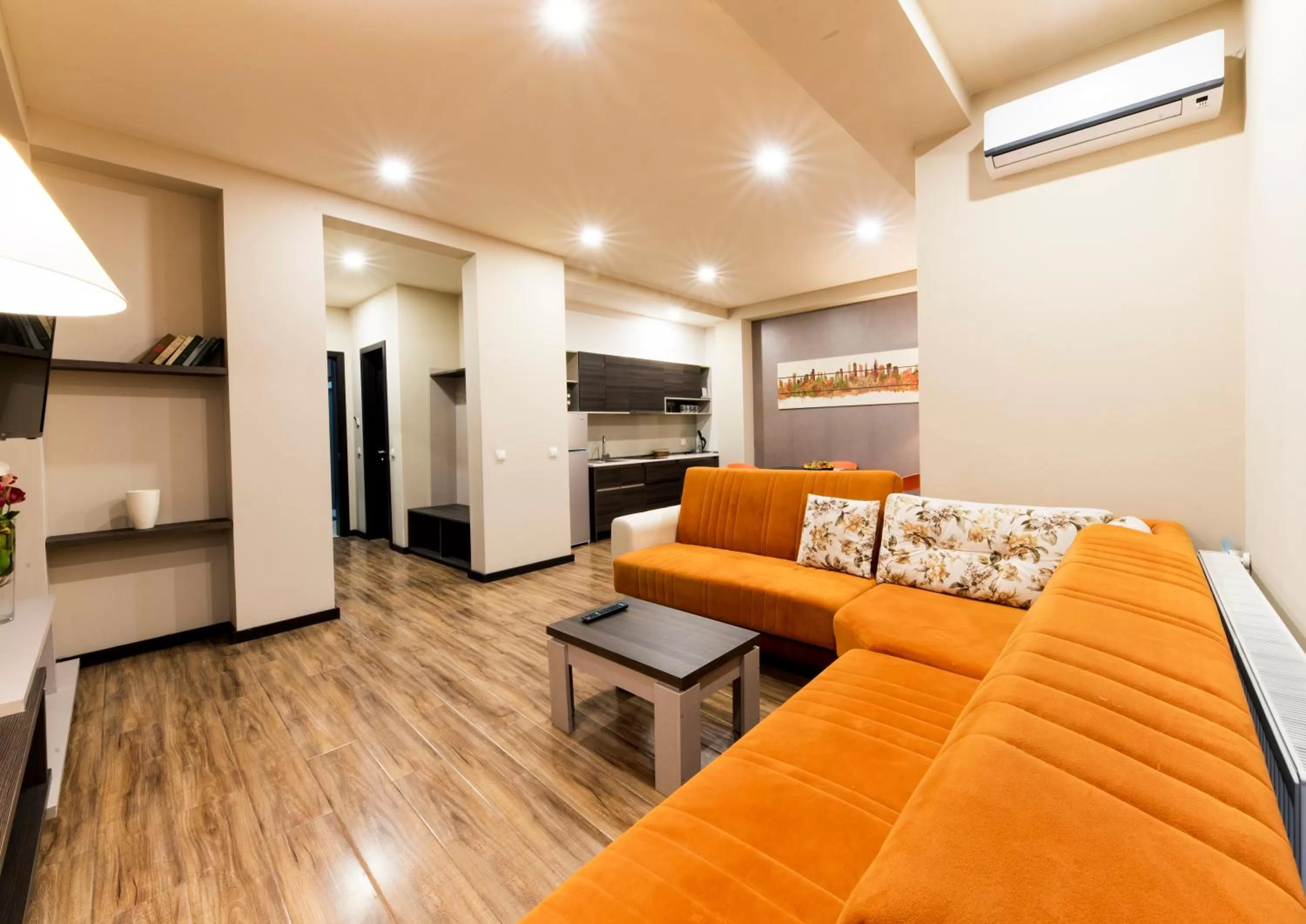 Living room in Sani Apart Hotel