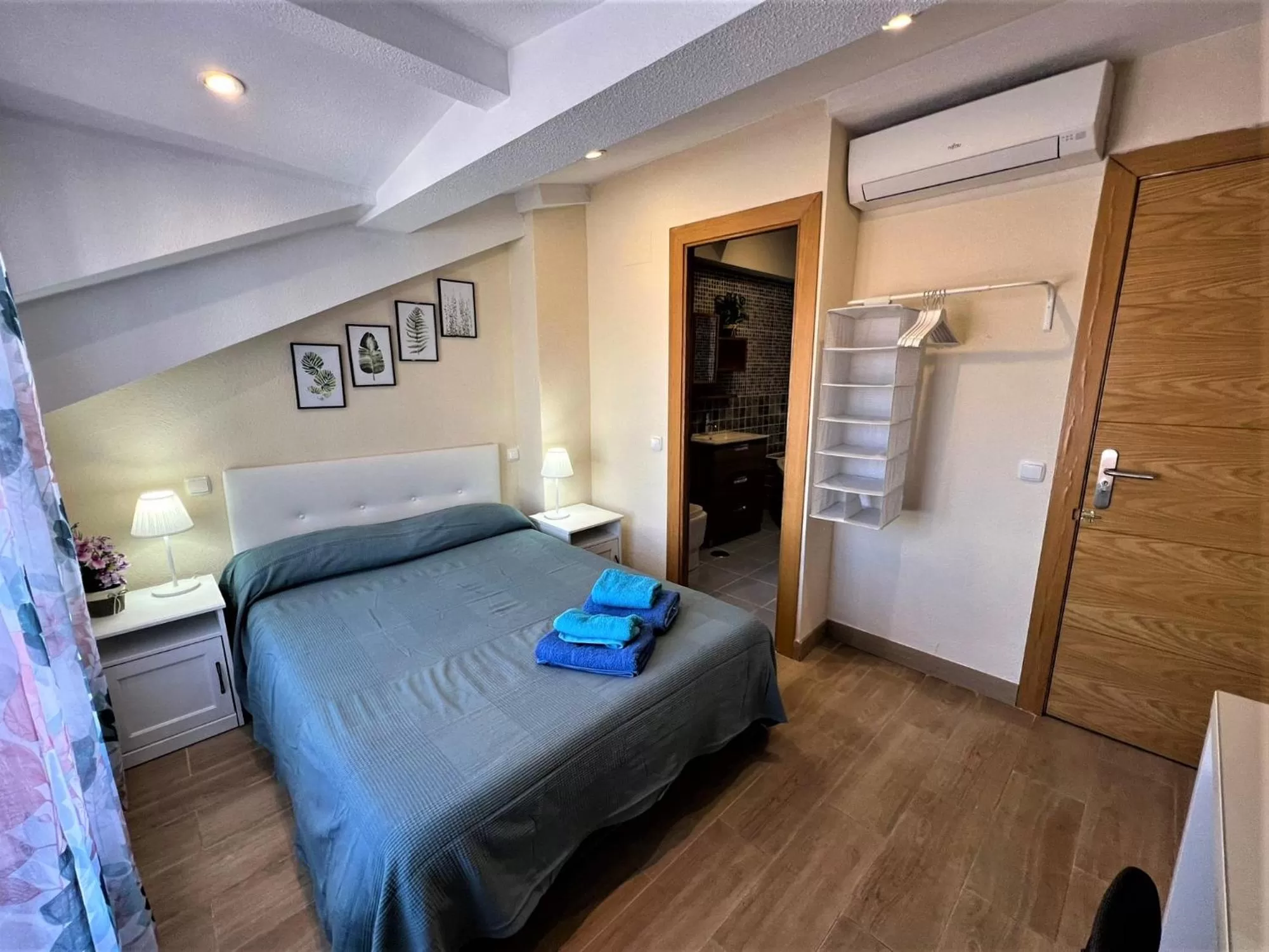 Bed in Rooms San Marcos