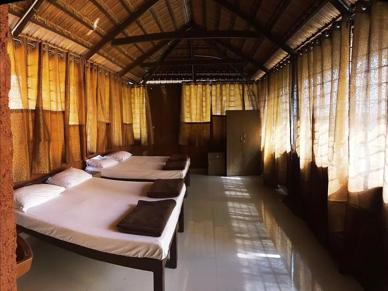 Balcony/Terrace, Bed in CS County Resort