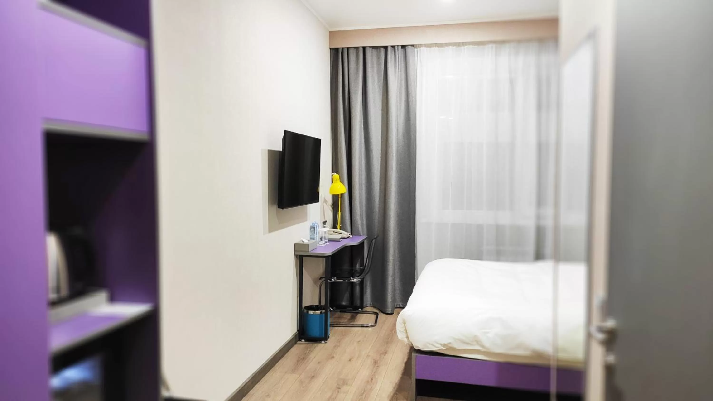 Bed in City Hotel Shymkent