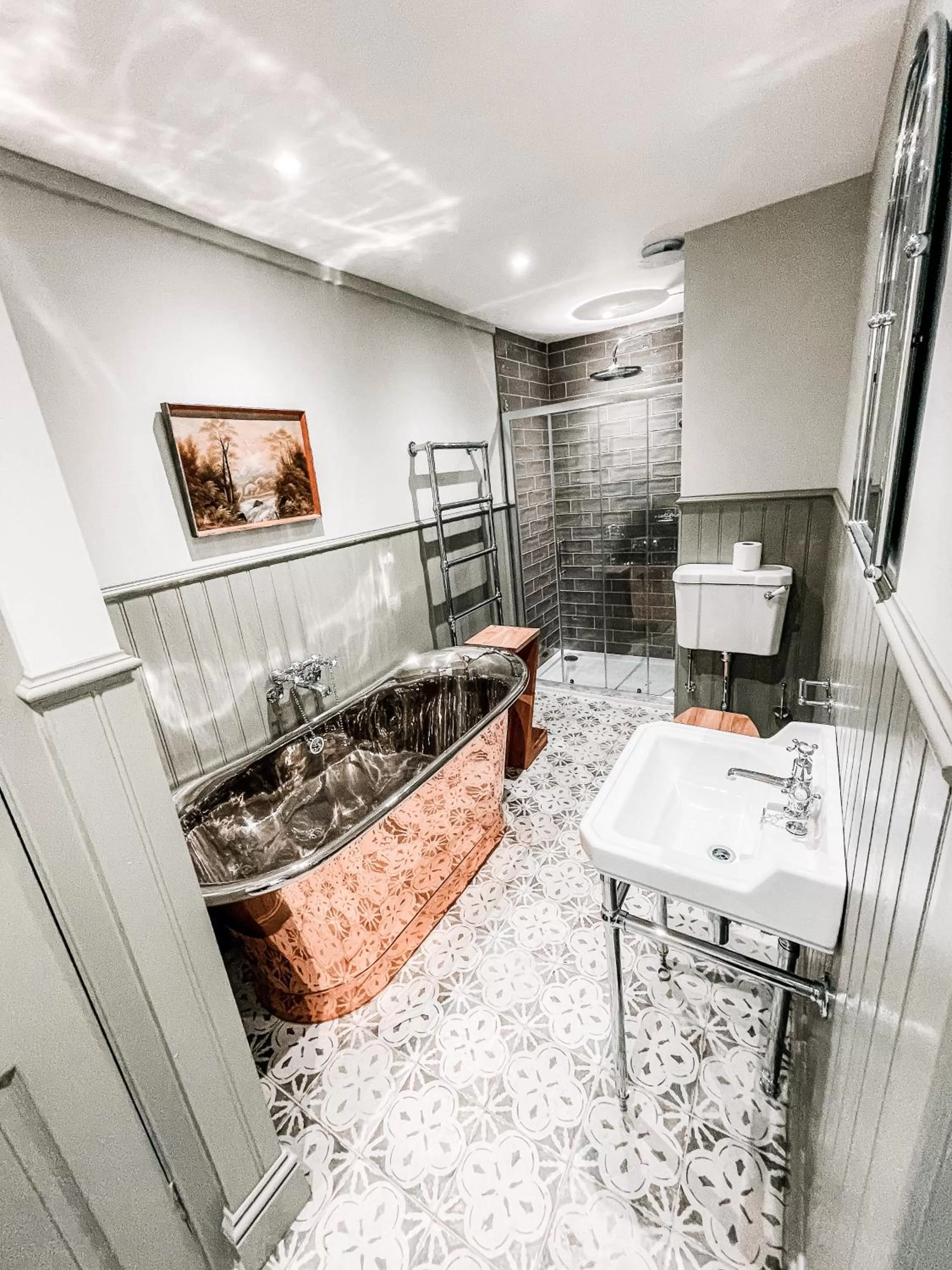 Bathroom in Forss House