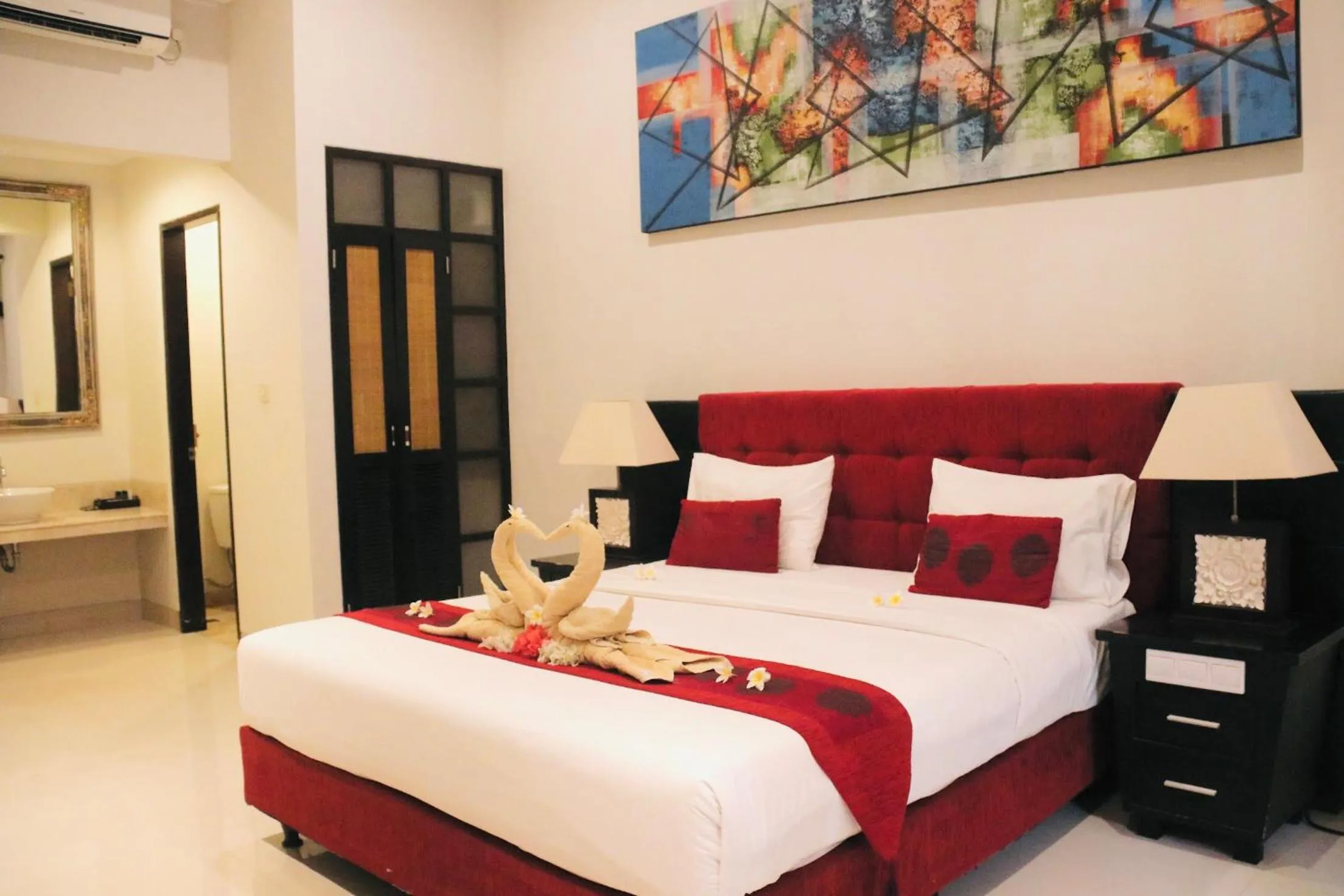 Bedroom, Bed in Vamana Resort - CHSE Certified