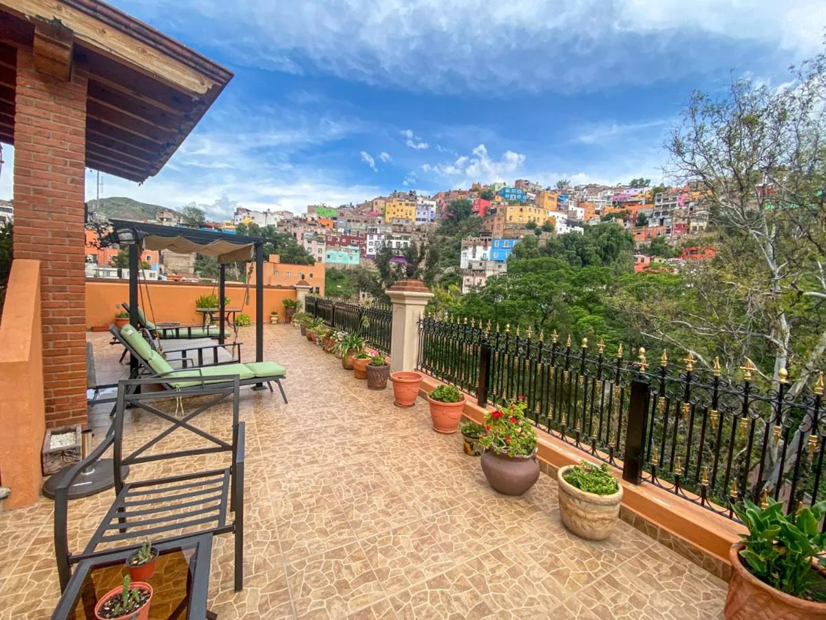 Balcony/Terrace in Hotel Mansion del Cantador