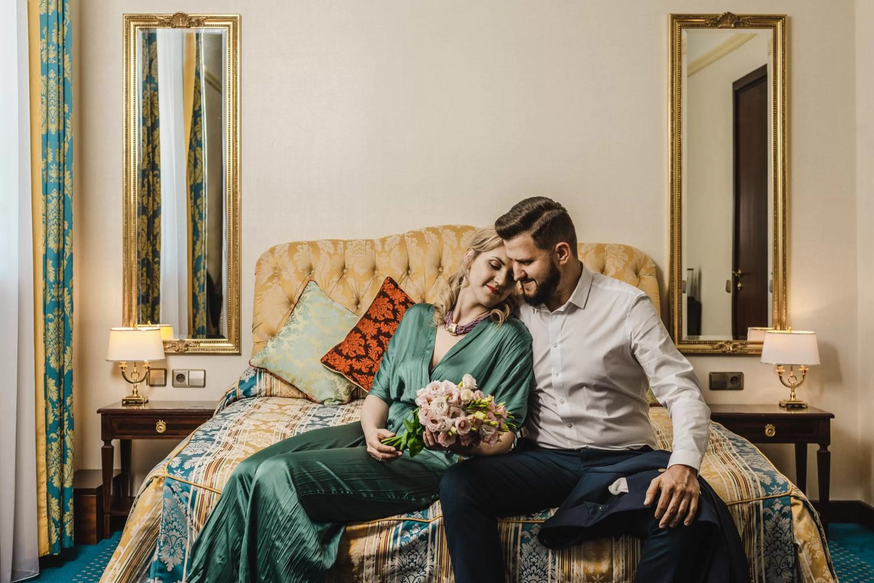 People in Hotel Polonia Palace