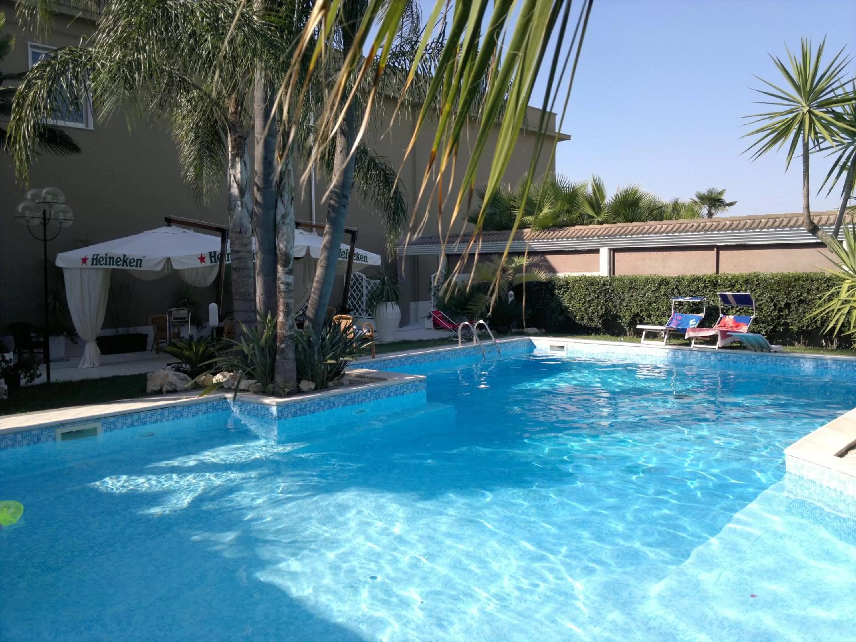Swimming pool in Hotel Novelli