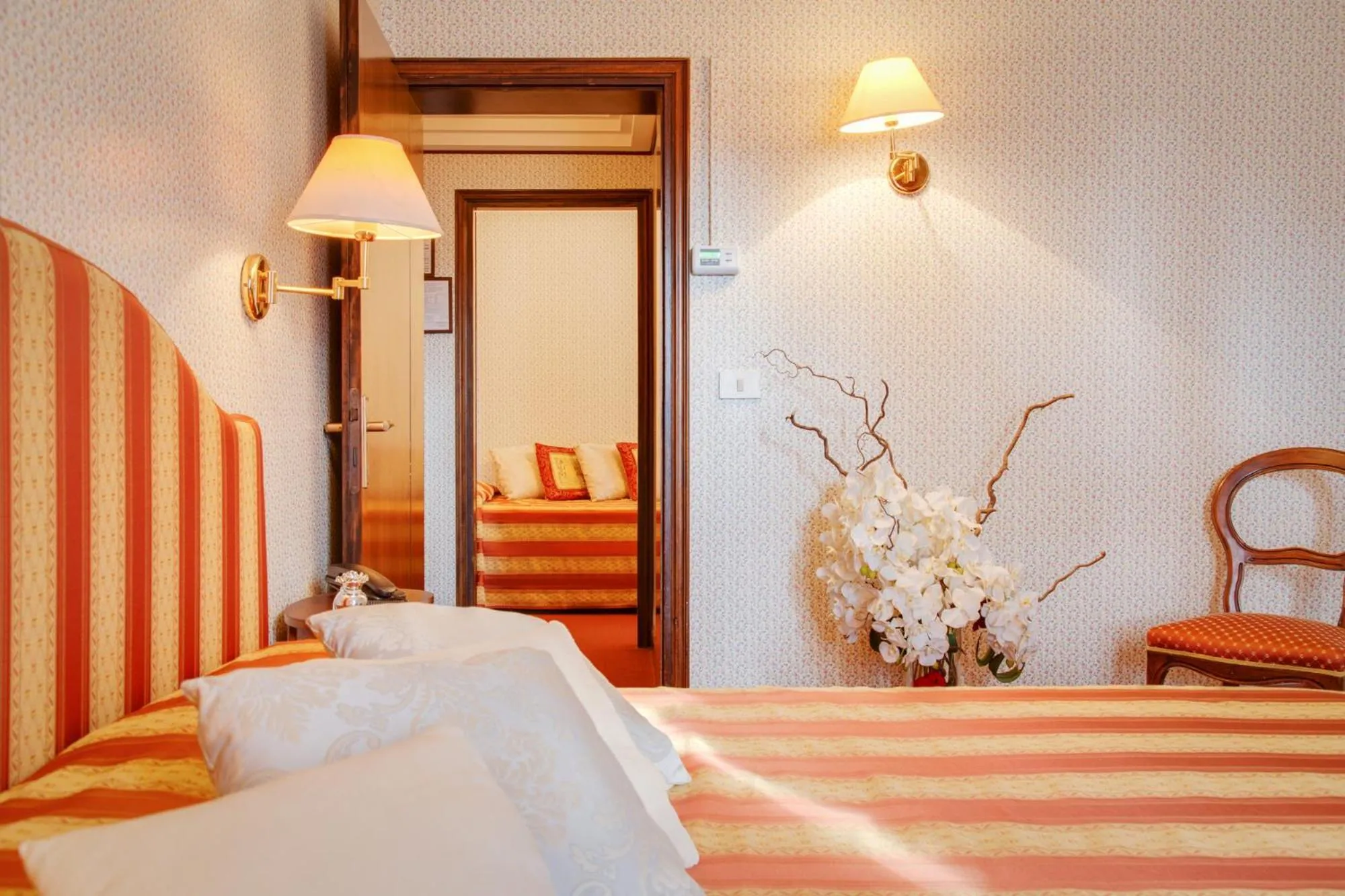 Bedroom, Bed in Hotel La Meridiana