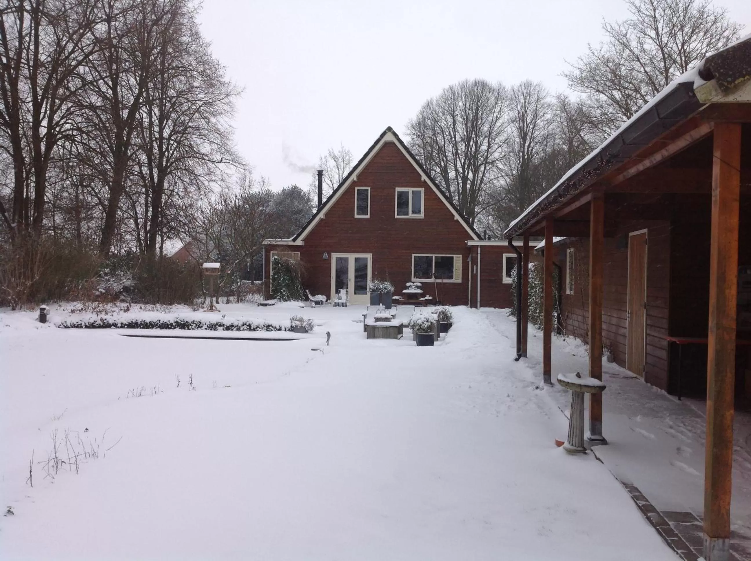 Winter in B&B Houtstee