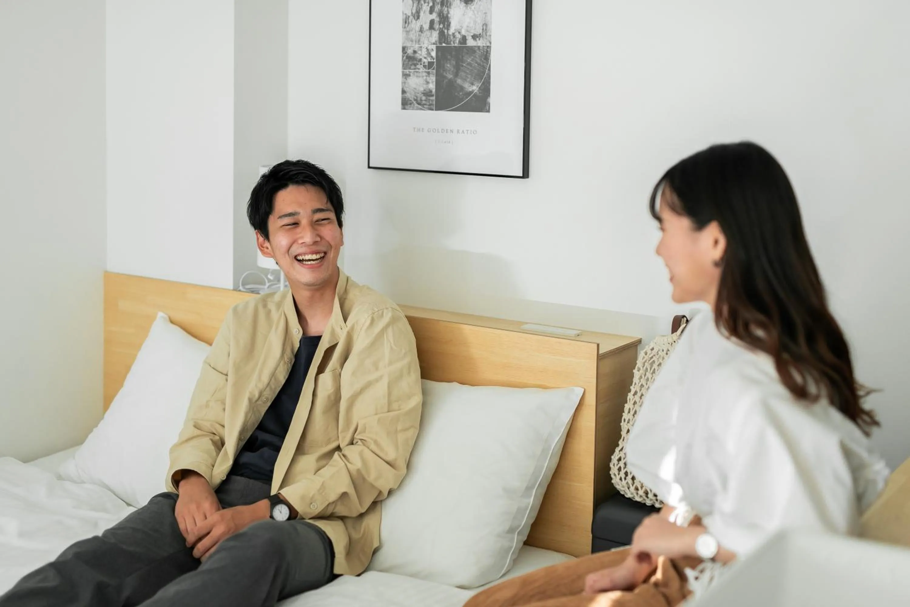 Bed in Imu Hotel Kyoto