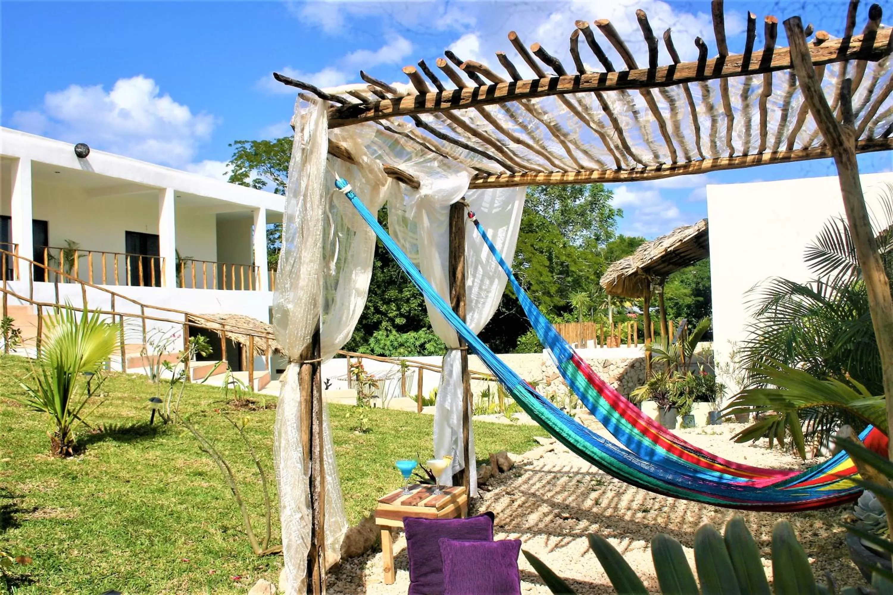 Garden in Mayan Majesty Boutique Hotel