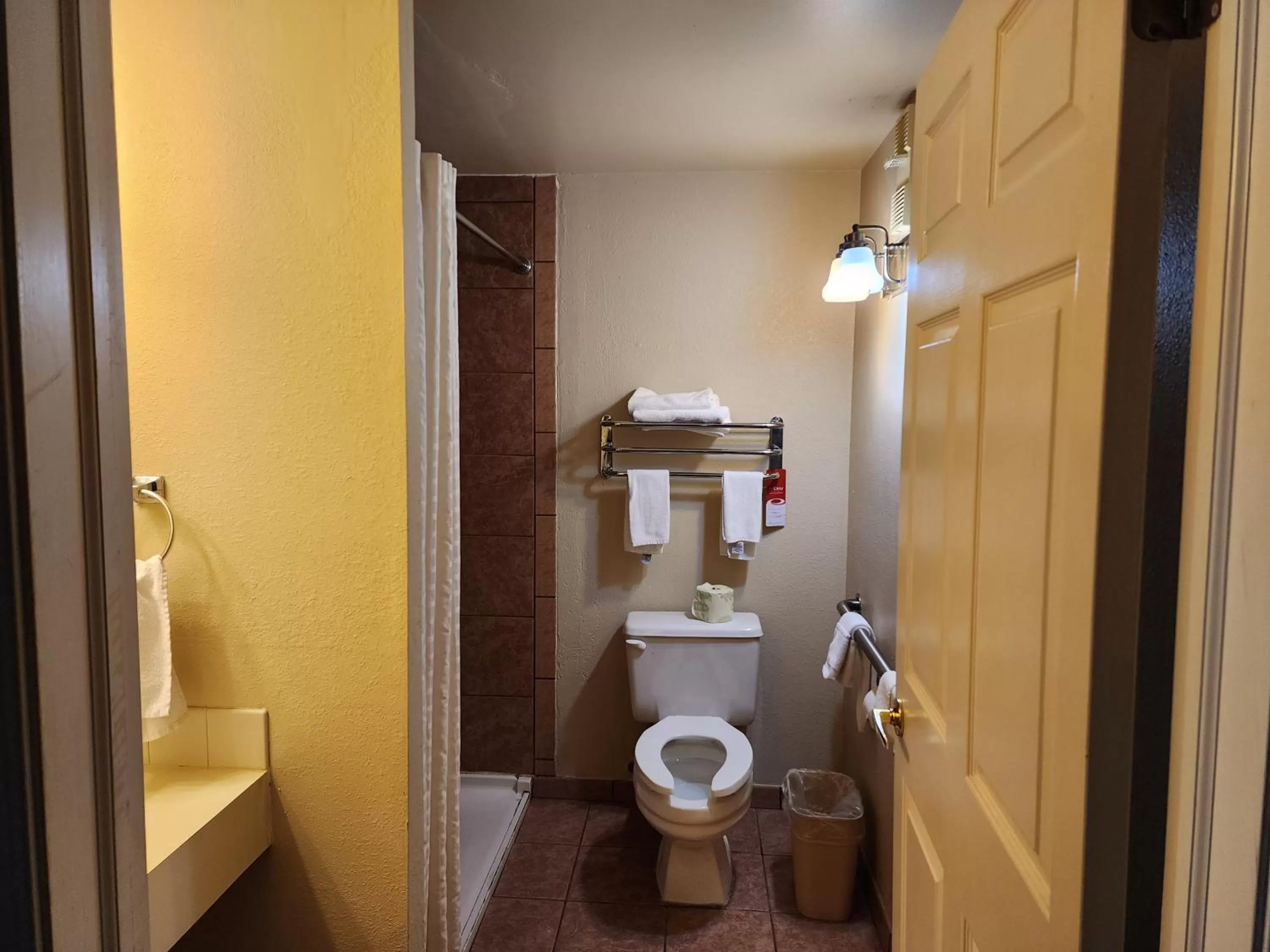 Bathroom in Econo Lodge & Suites Grand Rapids Airport