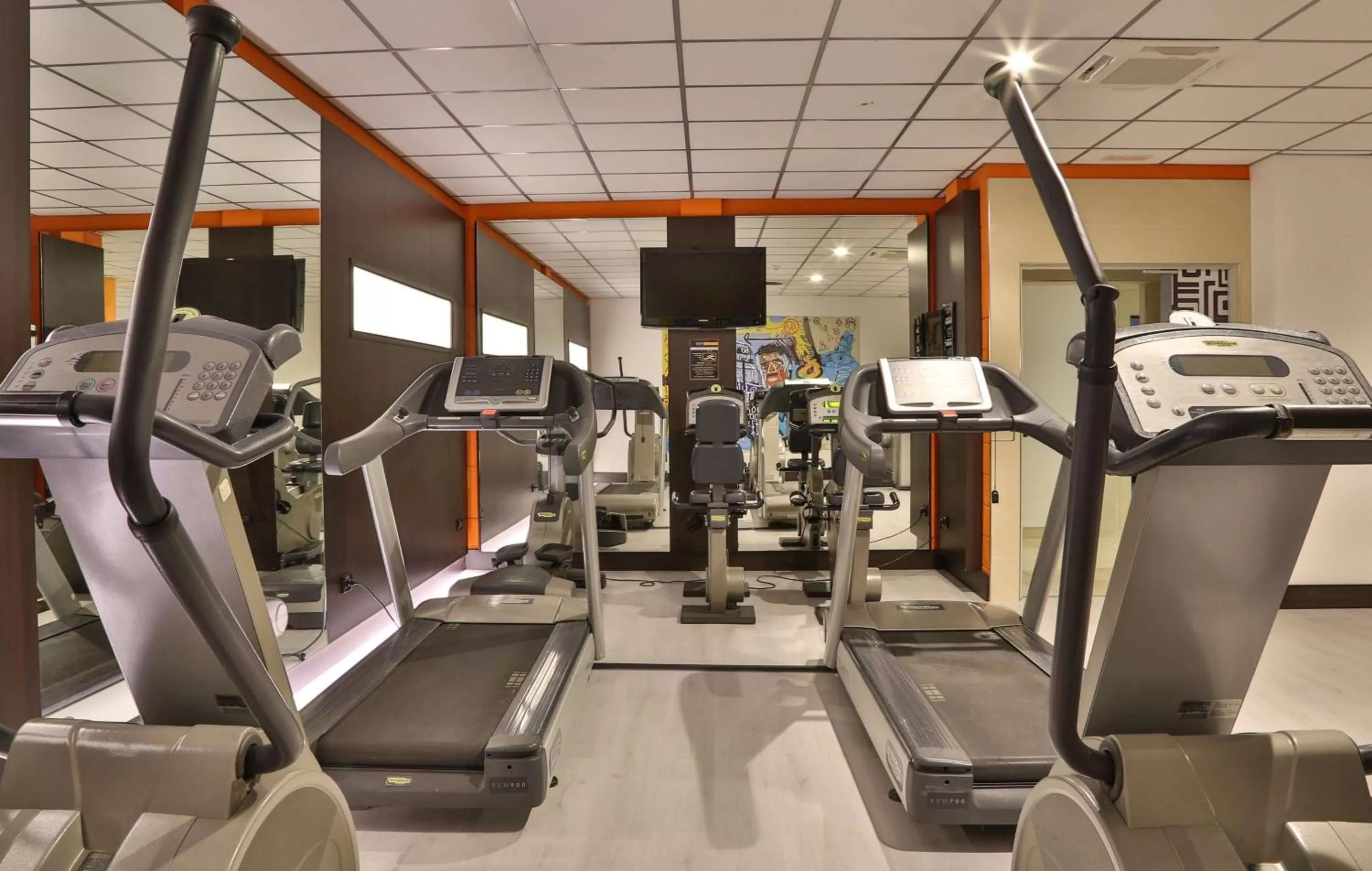 Fitness centre/facilities in Best Western Plus Hotel Galileo Padova