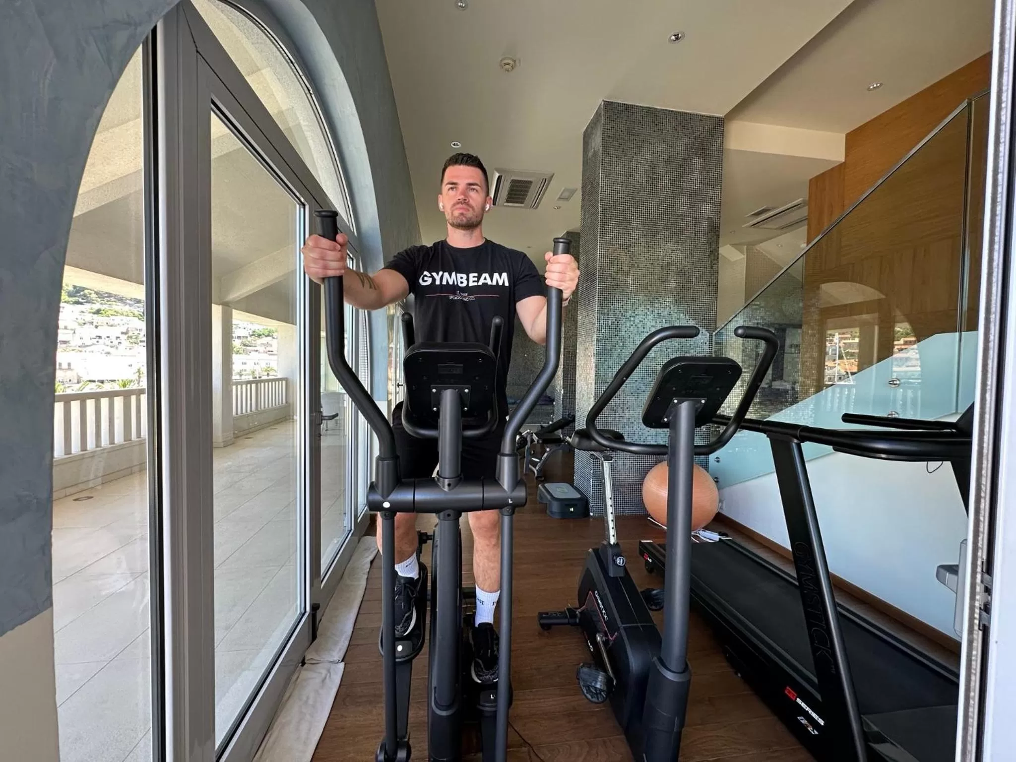 Fitness centre/facilities in Hotel Korkyra