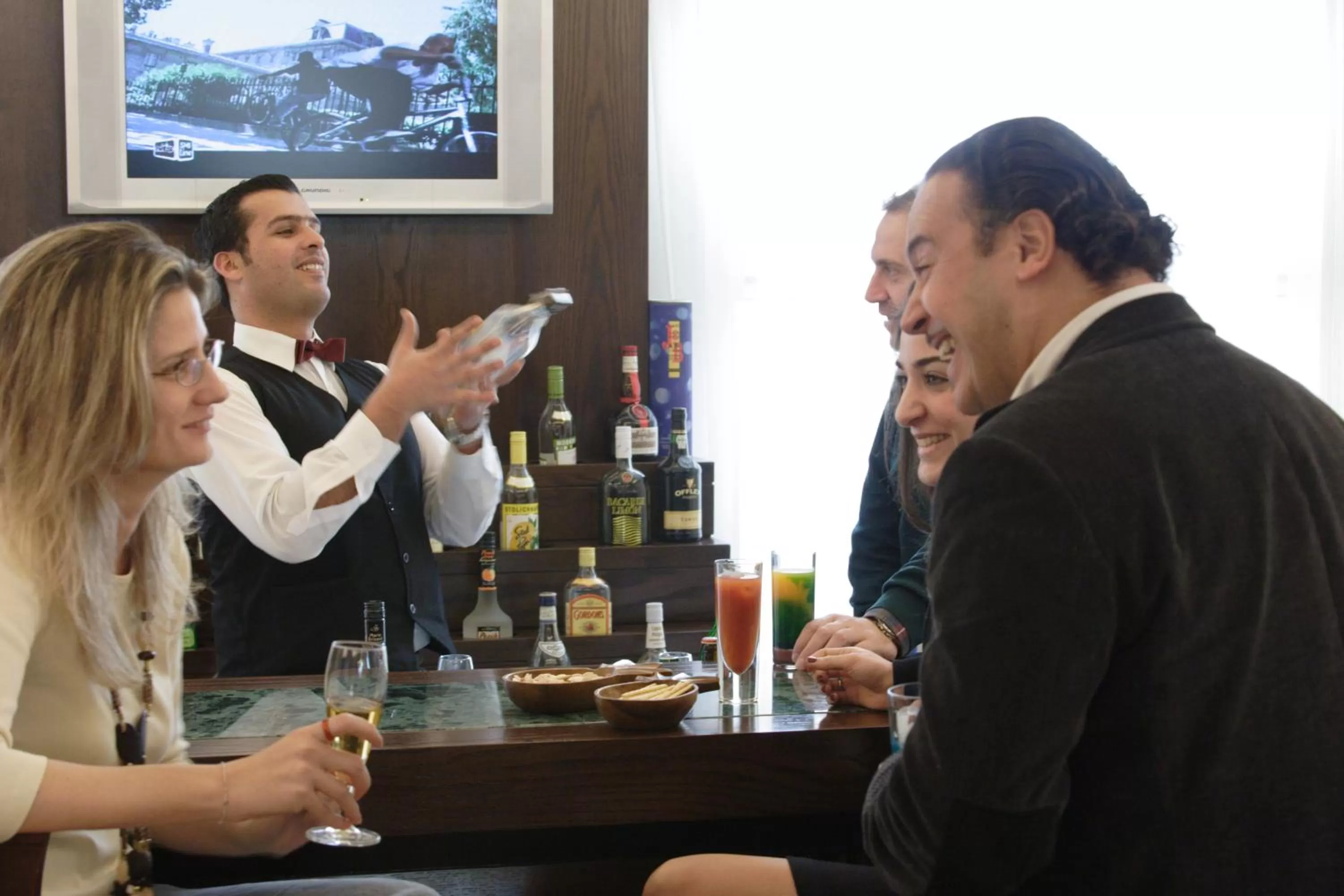 Lounge or bar in Padova Hotel