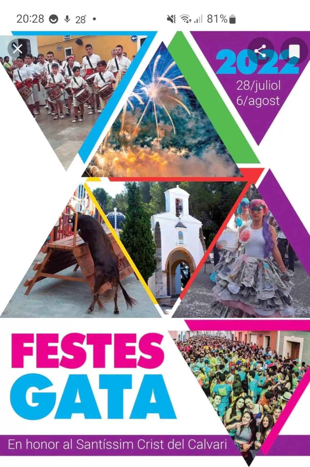 Text overlay in Nou Avenida