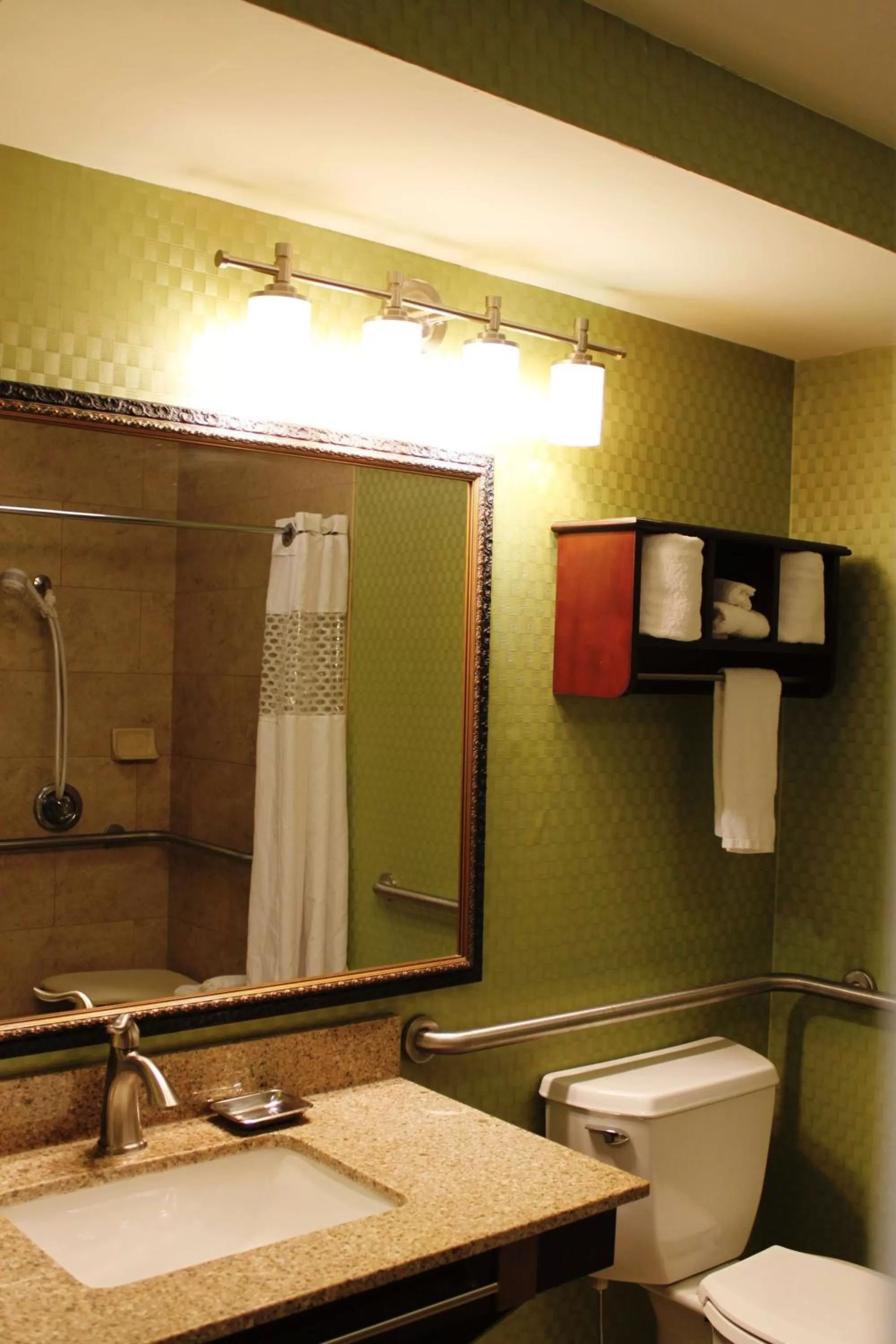 Bathroom in Hampton Inn Perry