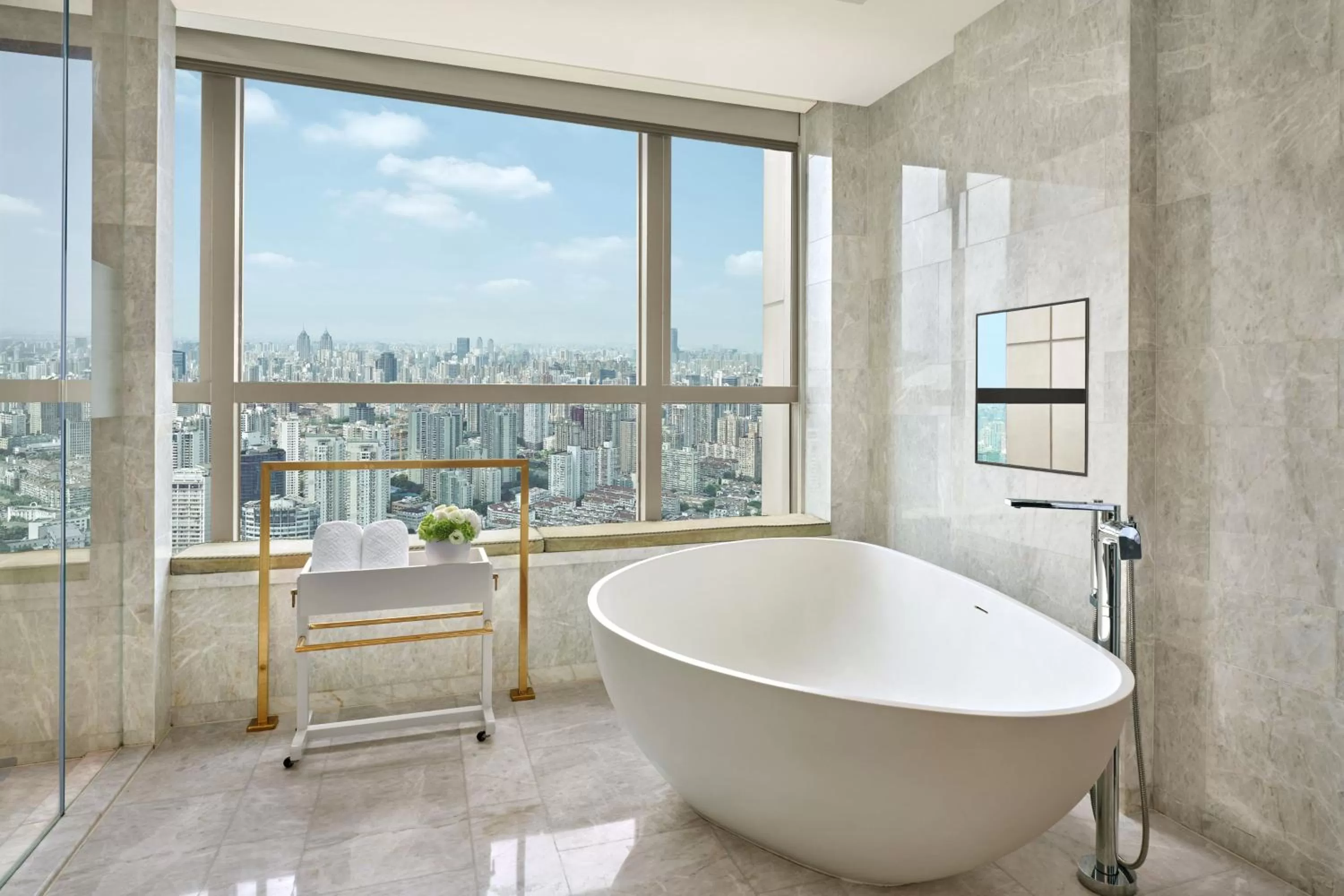 Bathroom in The St Regis Shanghai Jingan