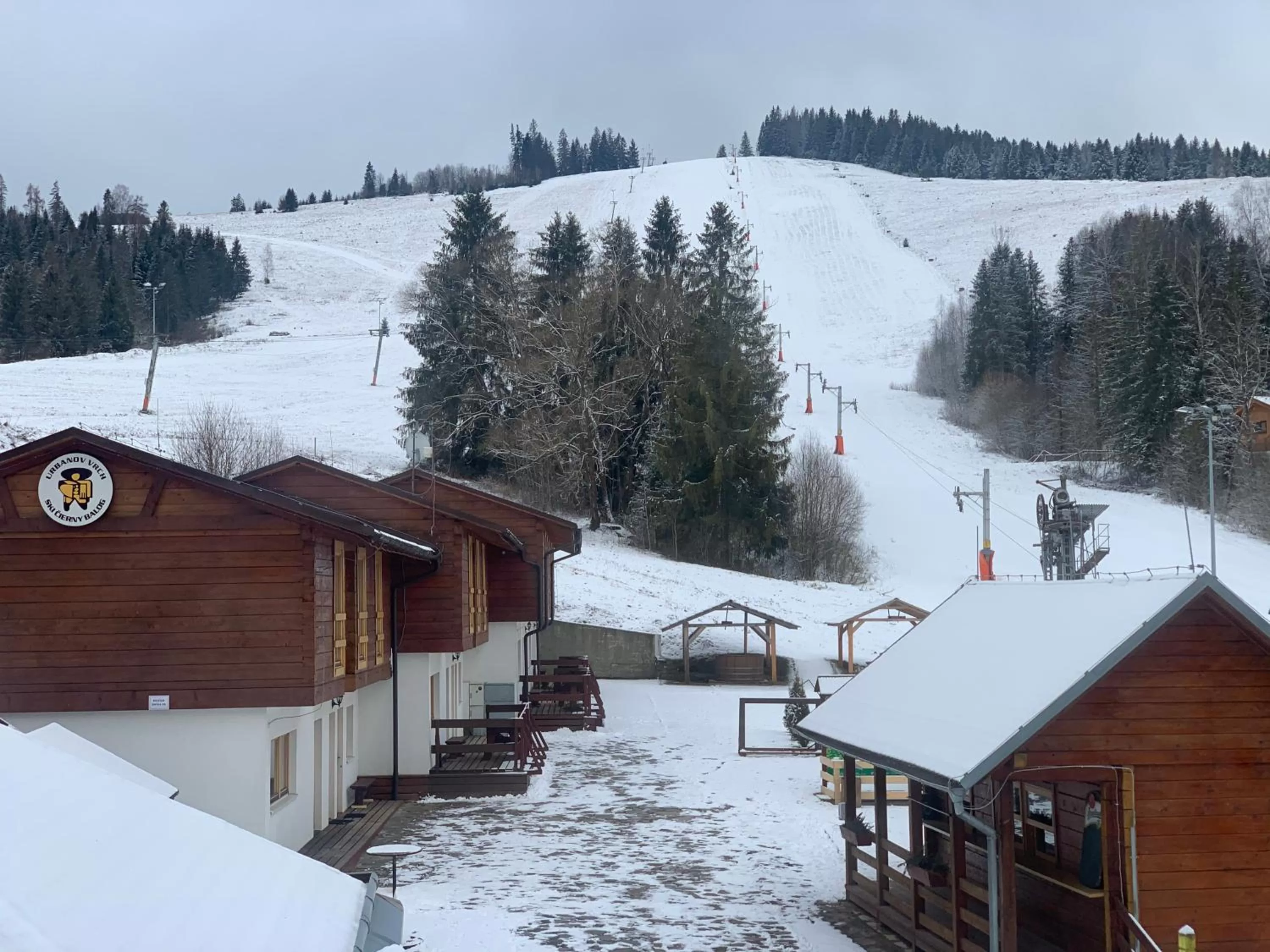 Double or Twin Room with Balcony in SKI CIERNY BALOG