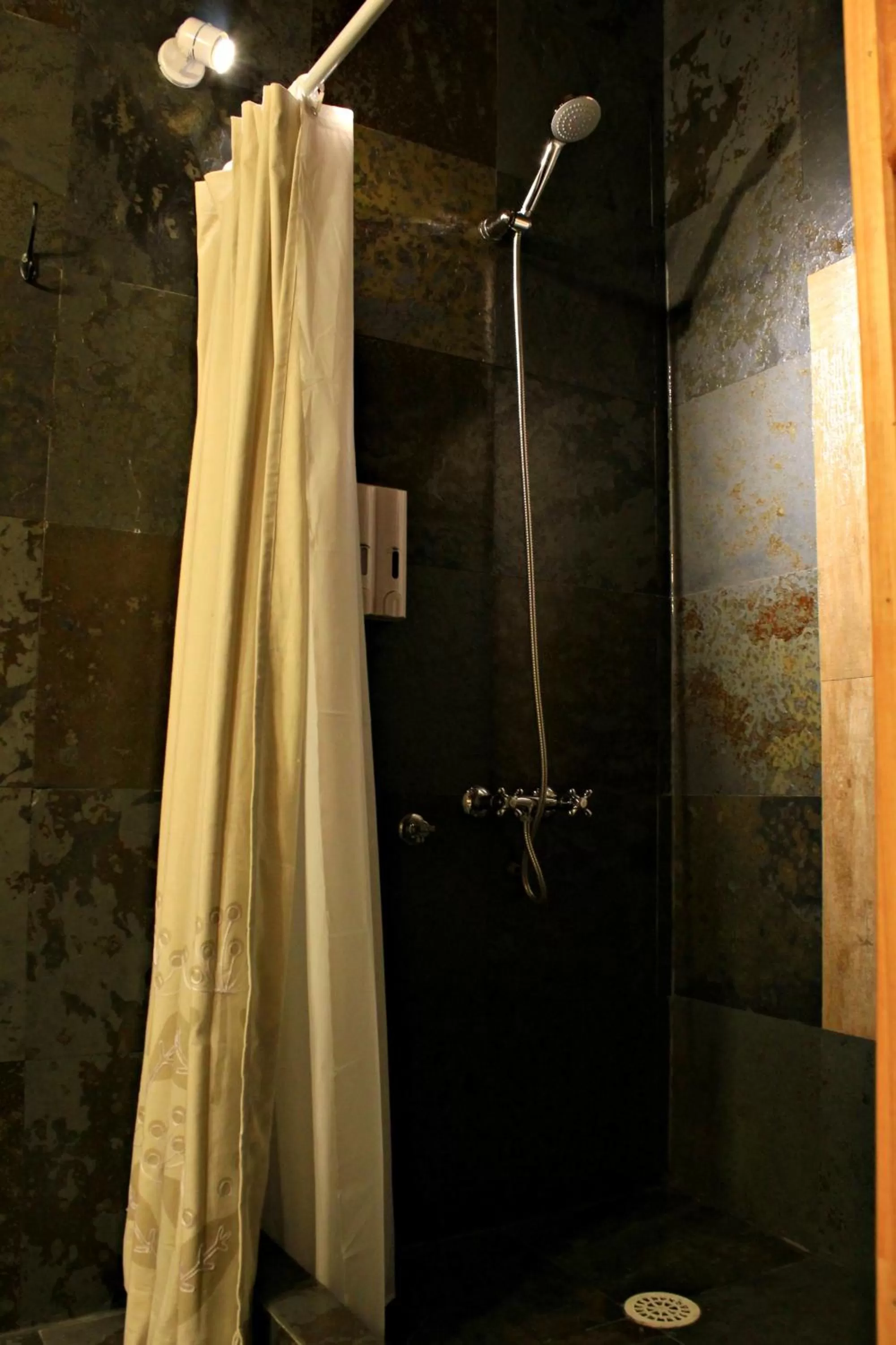 Bathroom in Hotel Salto del Carileufu