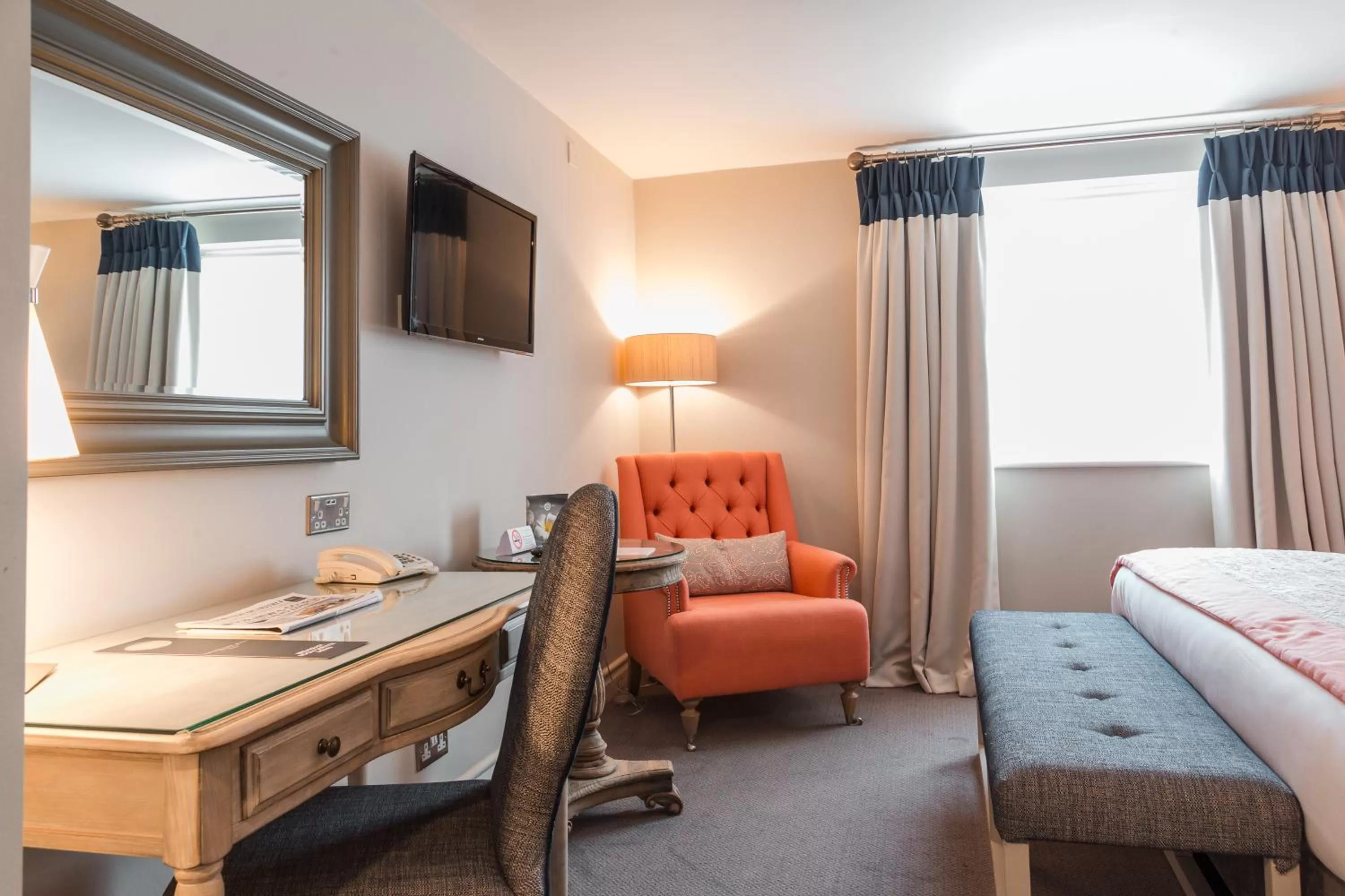 Bedroom, Bed in Thornton Hall Hotel & Spa